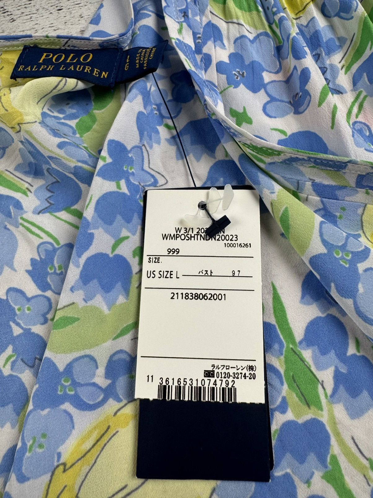 Polo Ralph Lauren NEW Polo Ralph Lauren 2023 Viscose Dress Shirt Blouse Top Size L / US 10 / IT 46 - 13 Thumbnail