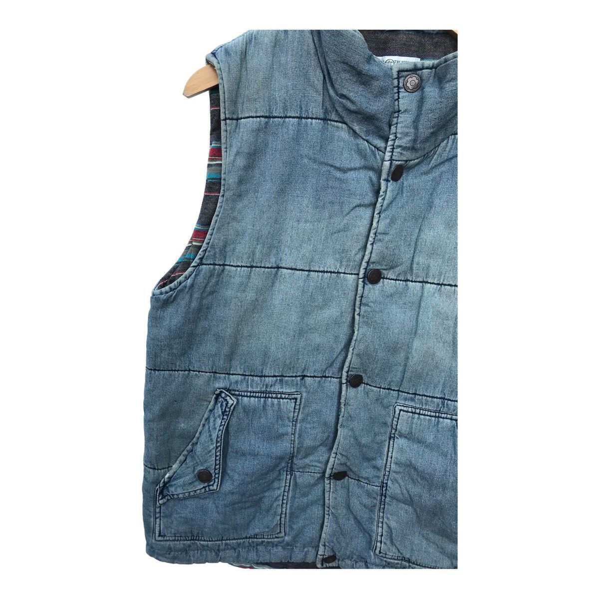 Japanese Brand Power to the People Streetwear Vest Size US S / EU 44-46 / 1 - 5 Thumbnail