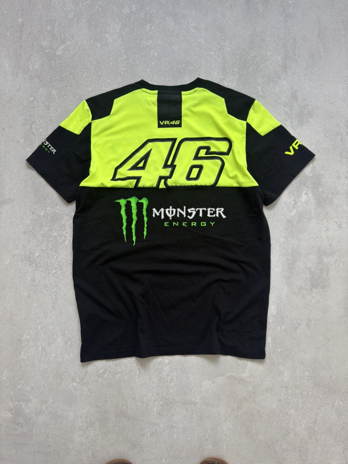 NASCAR Valentino Rossi VR46 Monster Energy Apparel Racing Shirt Size US XL / EU 56 / 4 - 10 Thumbnail