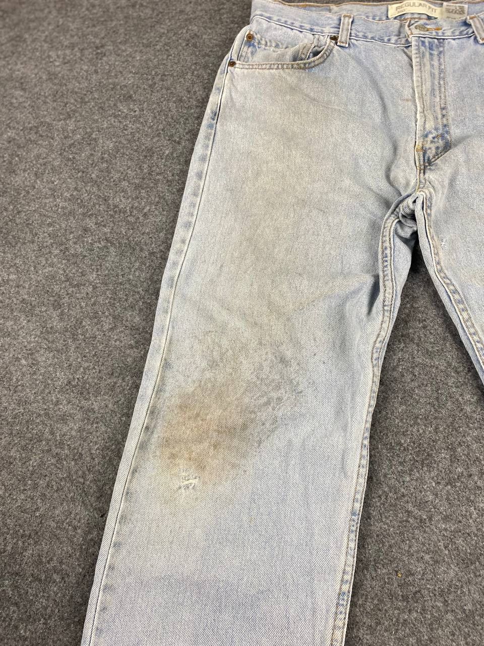 Levi's vintage levis 505 regular fit lightwash denim Size US 36 / EU 52 - 9 Thumbnail