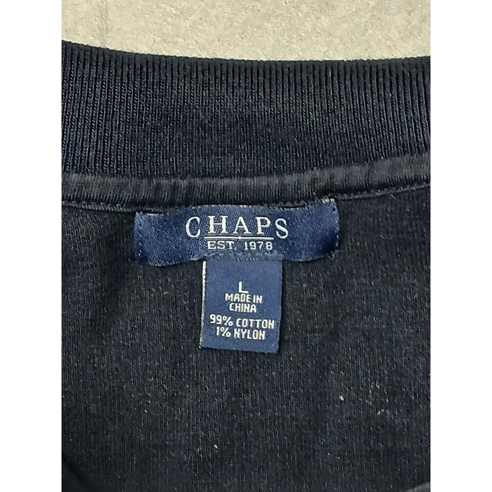 Chaps CHAPS (Large) Dress Casual Comfort Zip Down Cotton Jacket Size US L / EU 52-54 / 3 - 6 Thumbnail