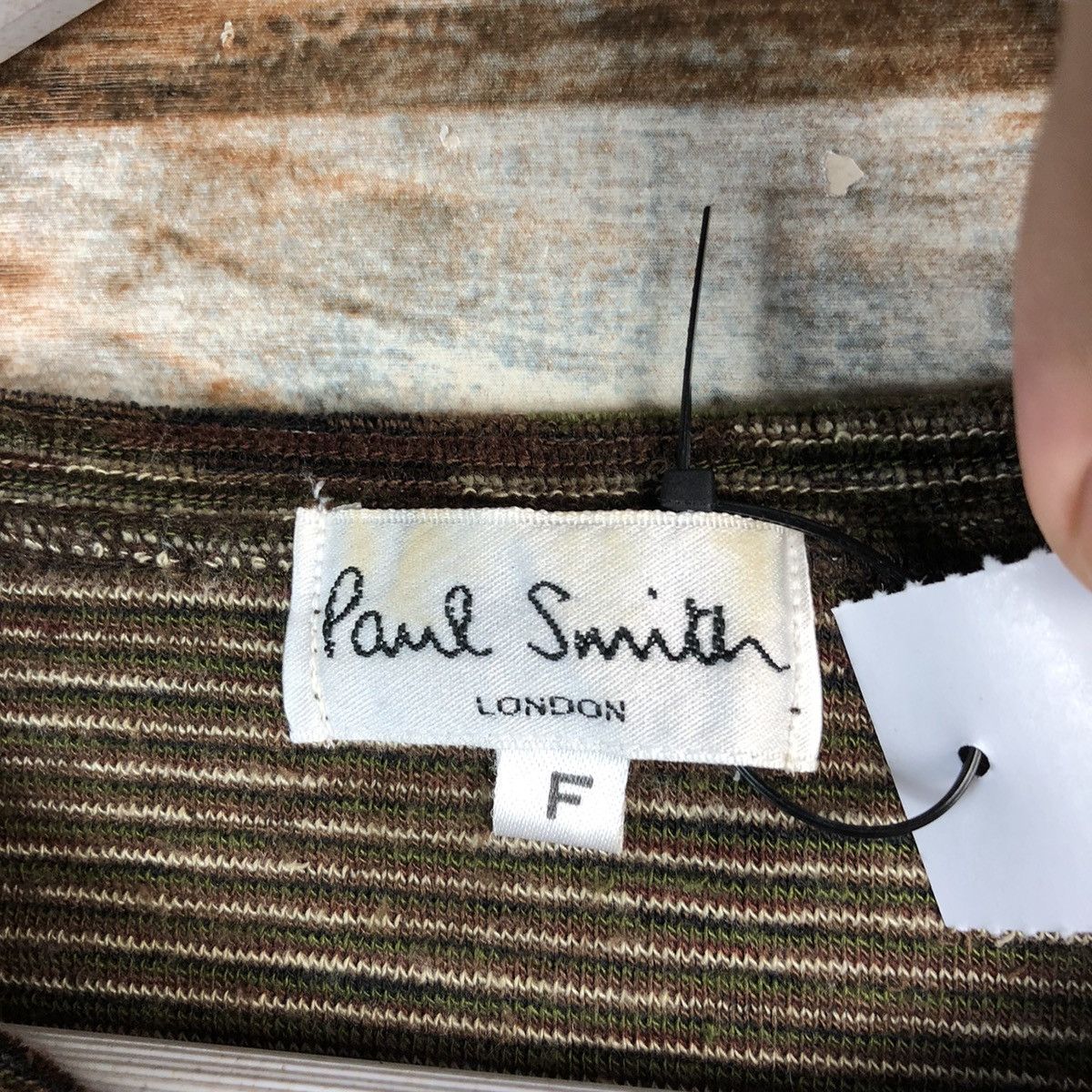 Homespun Knitwear × Paul Smith Paul Smith Brown Knitwear #A2400 Size US M / EU 48-50 / 2 - 10 Thumbnail