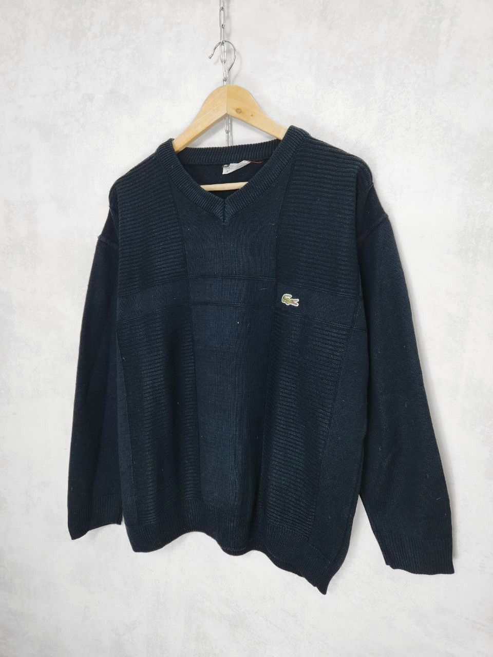 Lacoste Vintage lacoste chemise knitwear sweater 90s Size US M / EU 48-50 / 2 - 2 Thumbnail