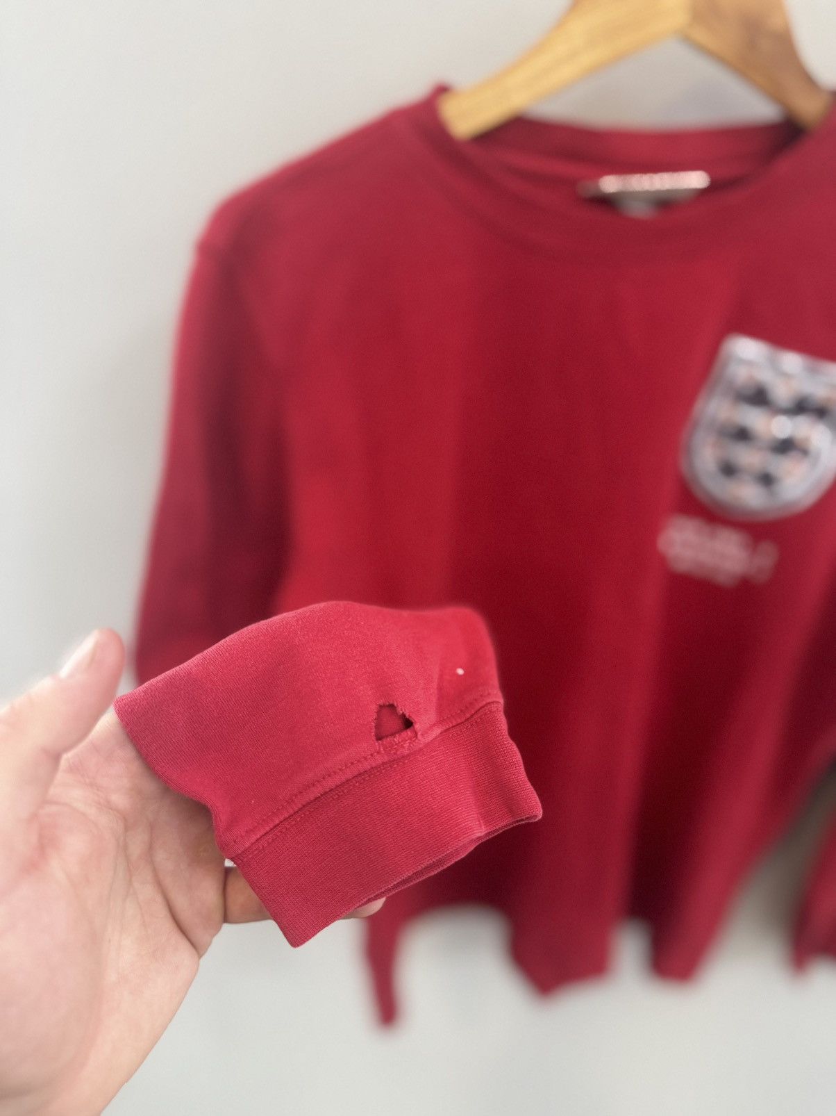 Umbro England 1966 Away Umbro Football Shirt Limited Edition #66 Size US M / EU 48-50 / 2 - 3 Thumbnail