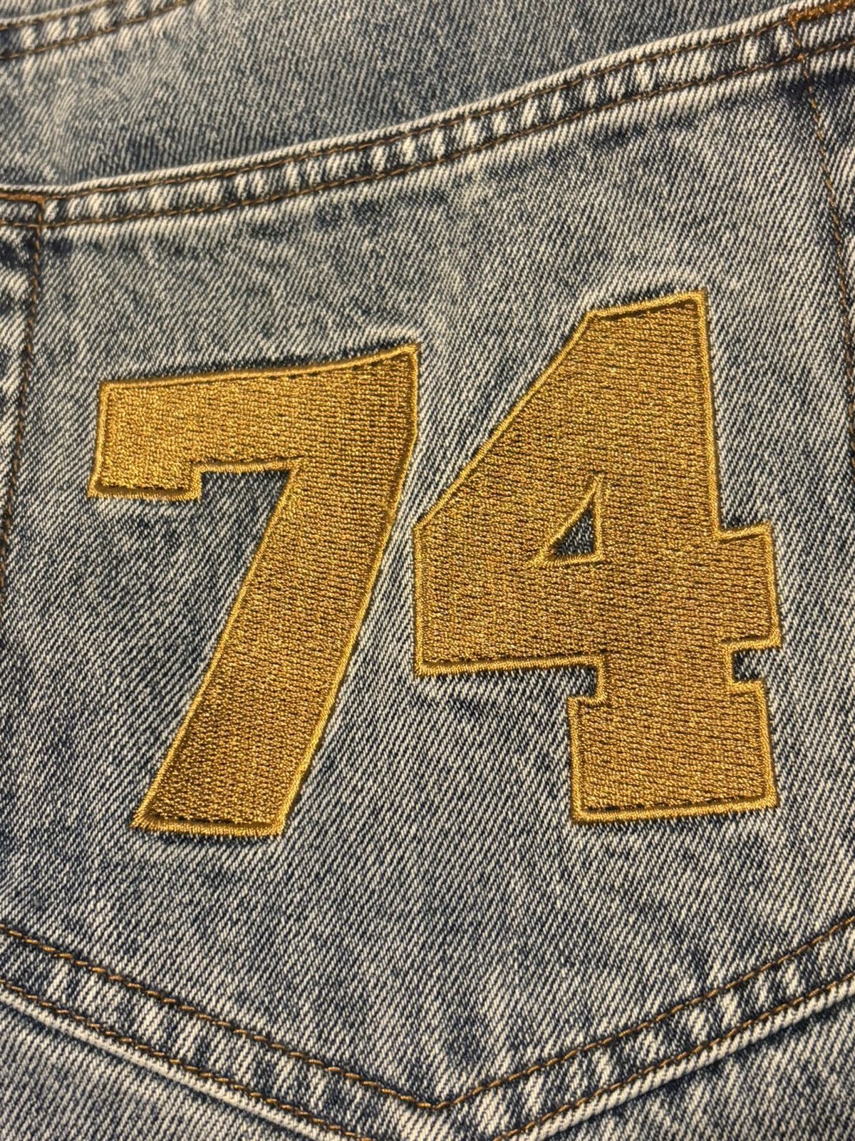 74 Is War 74 IS WAR DENIM JEANS Size US 32 / EU 48 - 6 Thumbnail