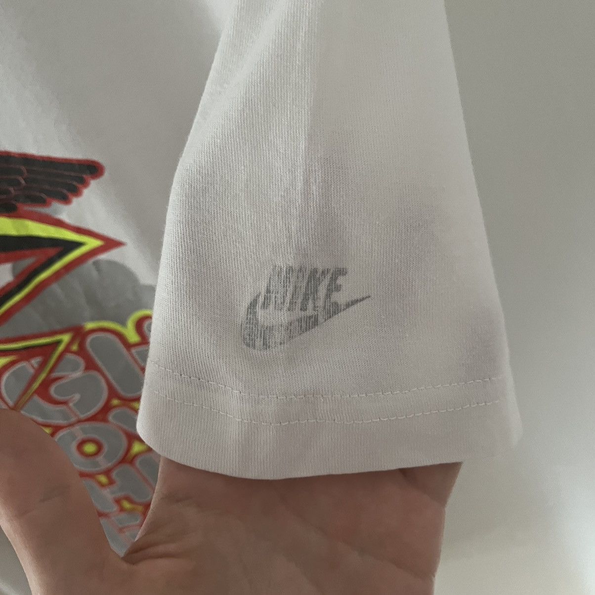 Nike Vintage Nike “High Above The Best” Central Logo White Tee Size US M / EU 48-50 / 2 - 4 Thumbnail
