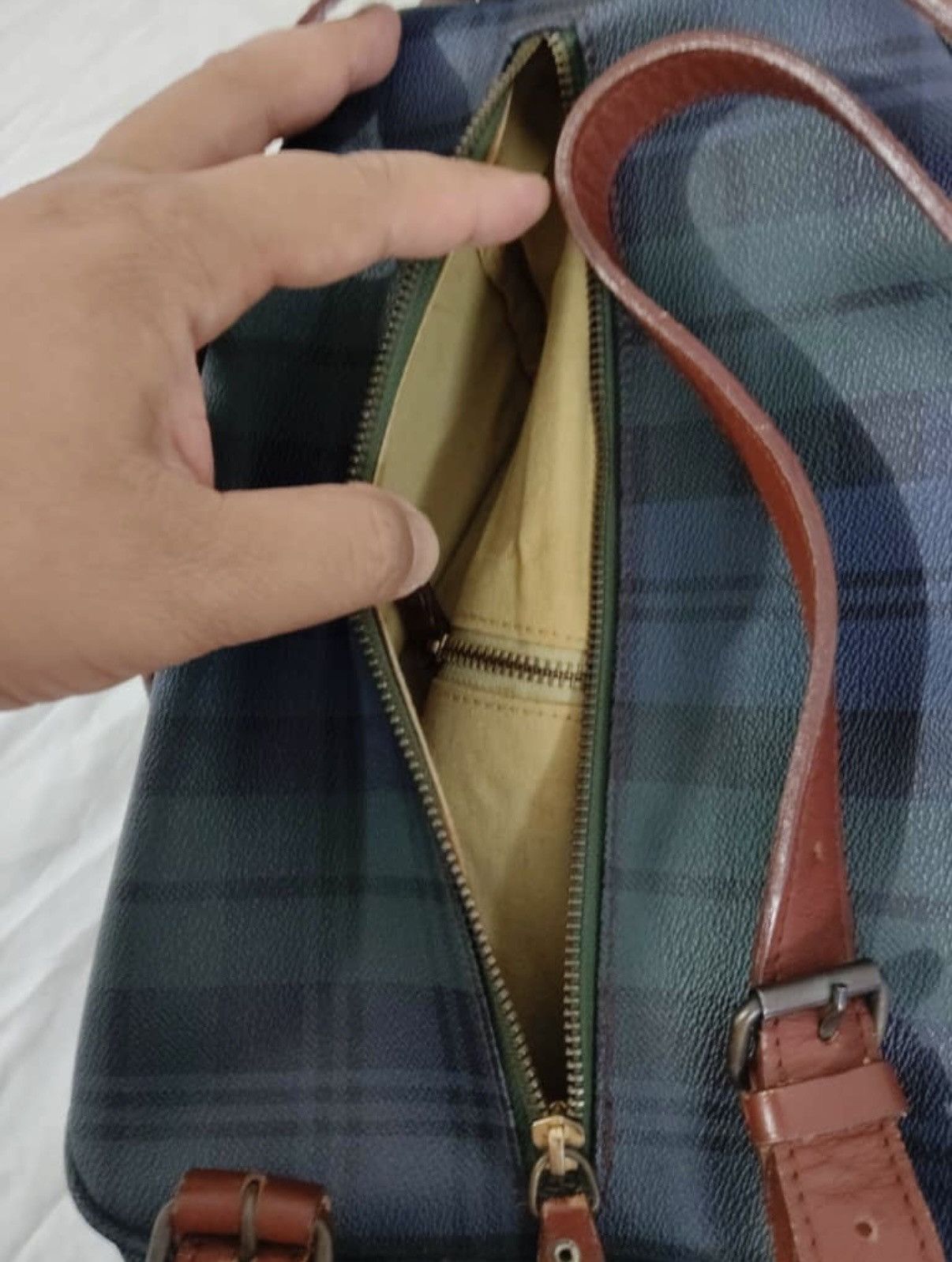 Polo Ralph Lauren 🔥🔥🔥ARCHIVE POLO RALPH LAUREN BLACKWATCH PLAID MINI BAGPACK Size ONE SIZE - 5 Thumbnail