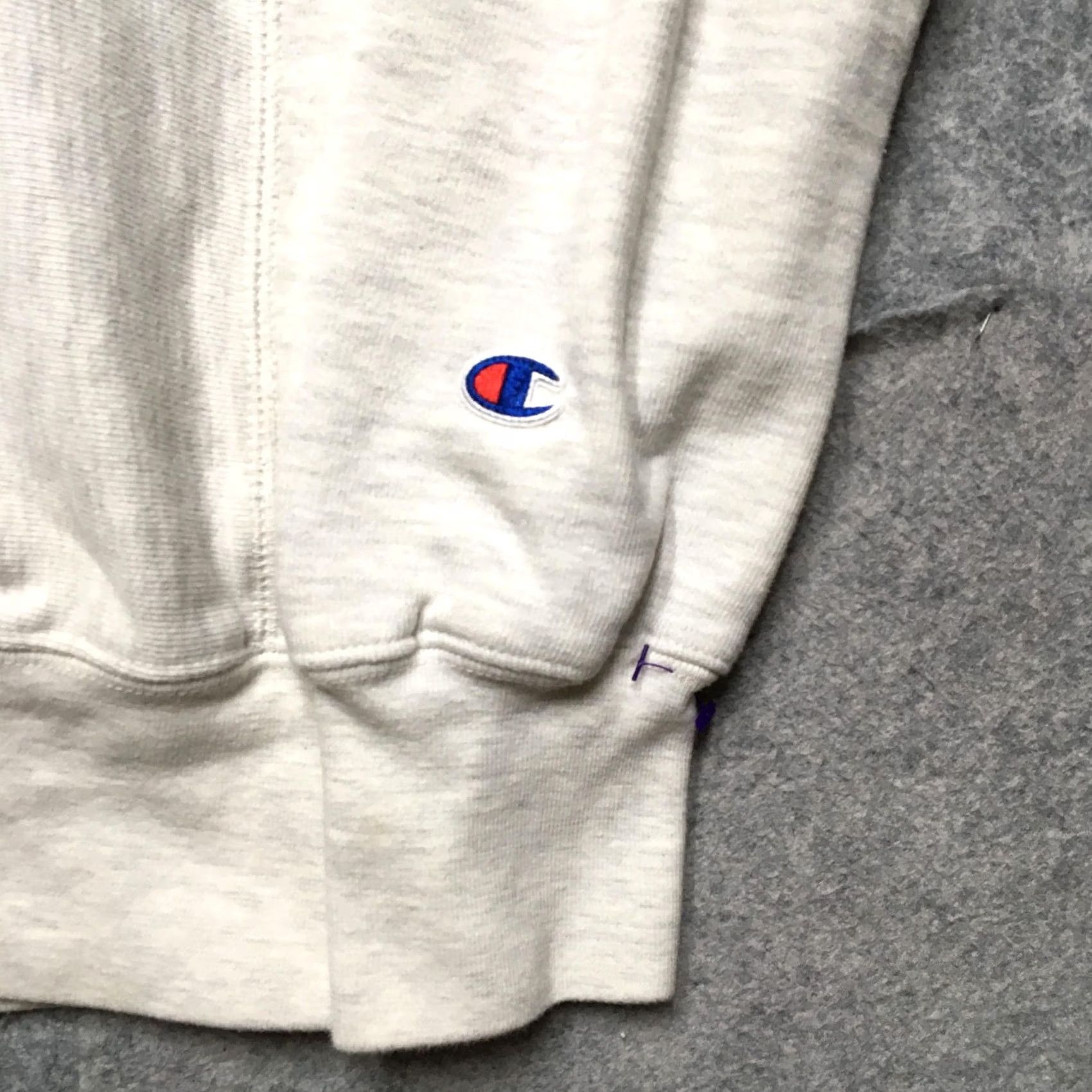 Champion VINTAGE Champion Reverse Weave Sweatshirt Men M Gray Heather Crewneck Blank Retro Size US M / EU 48-50 / 2 - 2 Thumbnail