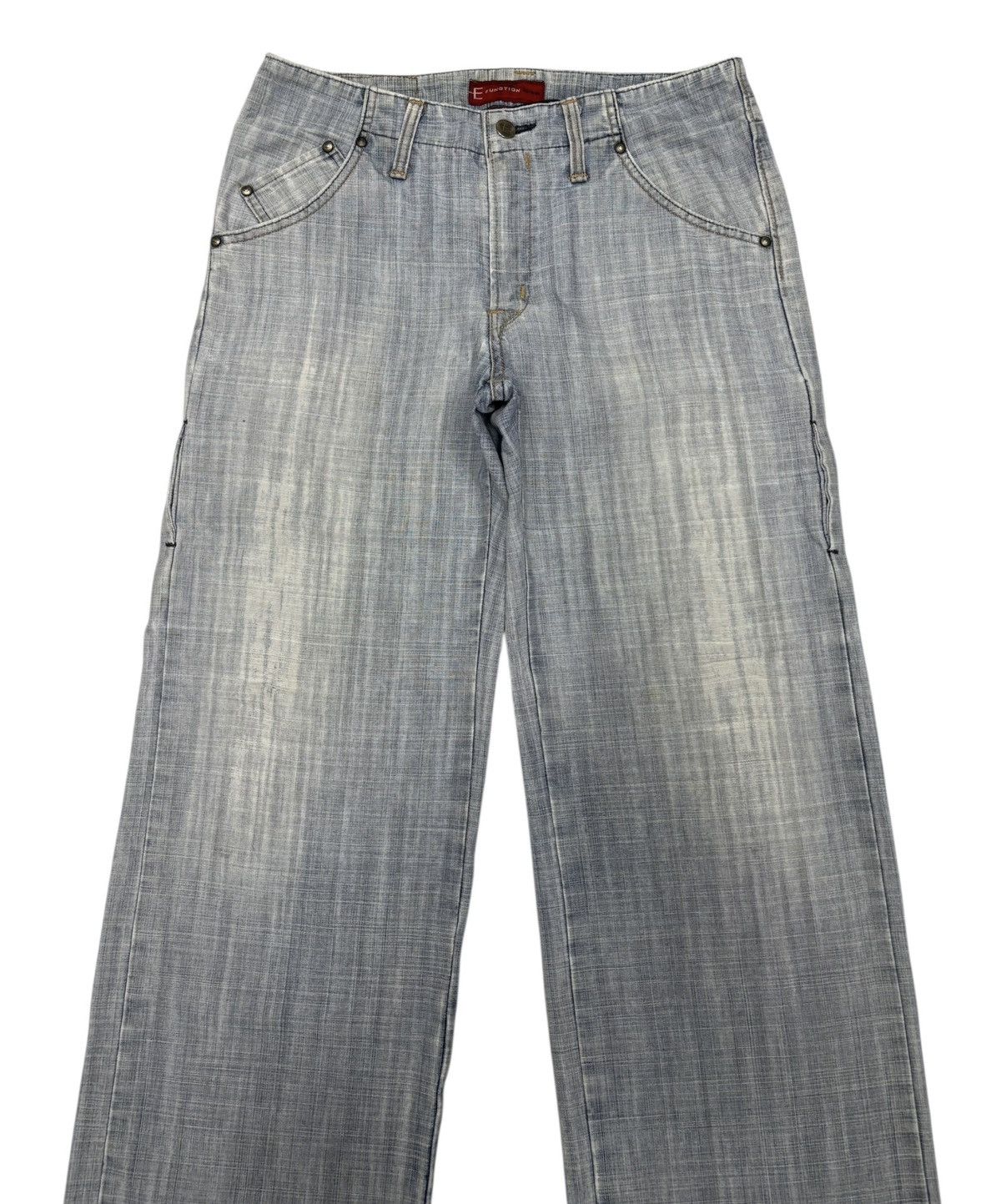 Kapital Vintage Edwin Function Baggy Jeans Faded Distress Loose Size US 30 / EU 46 - 5 Thumbnail