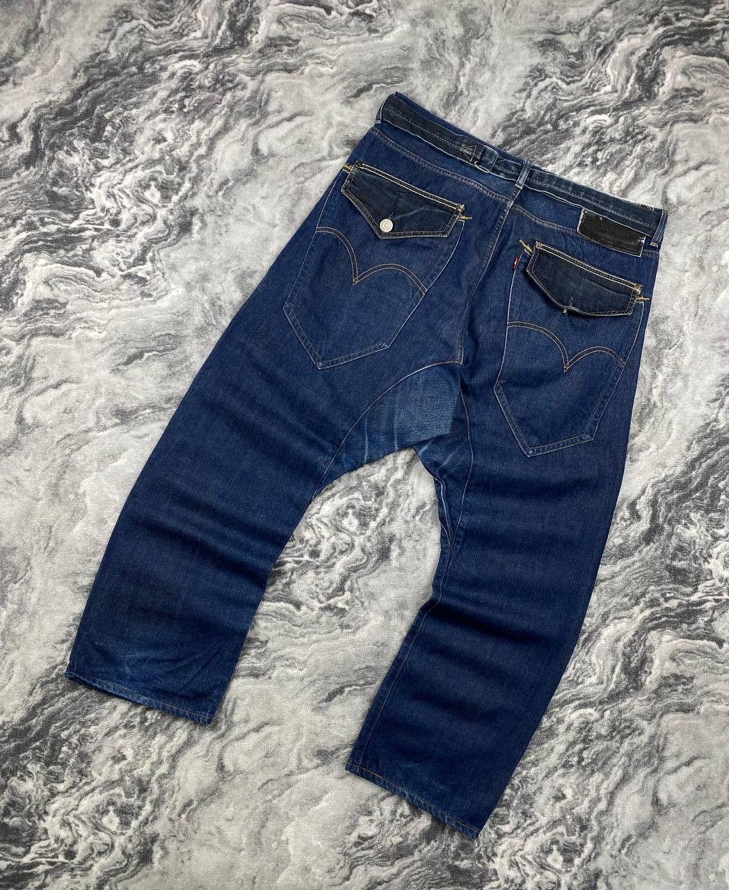 Levi's Vintage Levi's Wide Loose Fit Big Flap Pocket Baggy Denim Size US 36 / EU 52 - 1 Thumbnail