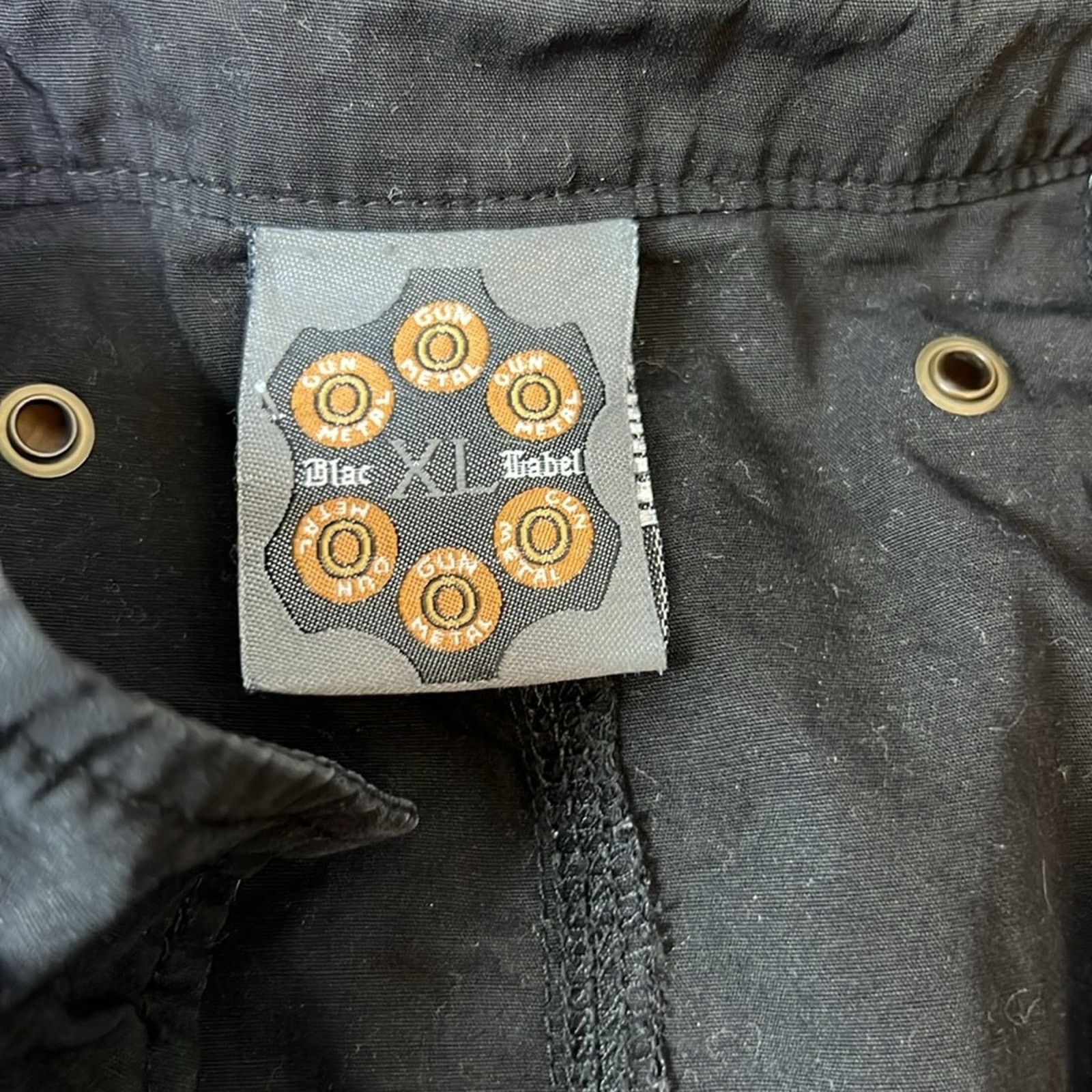 Vintage Women’s Vintage Y2K Gunmetal Blac Label cotton coat skater Size XL / US 12-14 / IT 48-50 - 4 Thumbnail