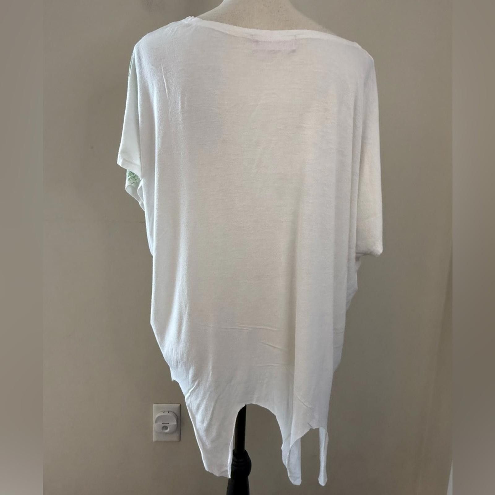 Other Crazy Fish tunic swim coverup starfish beads embroidery OS Size ONE SIZE - 3 Thumbnail