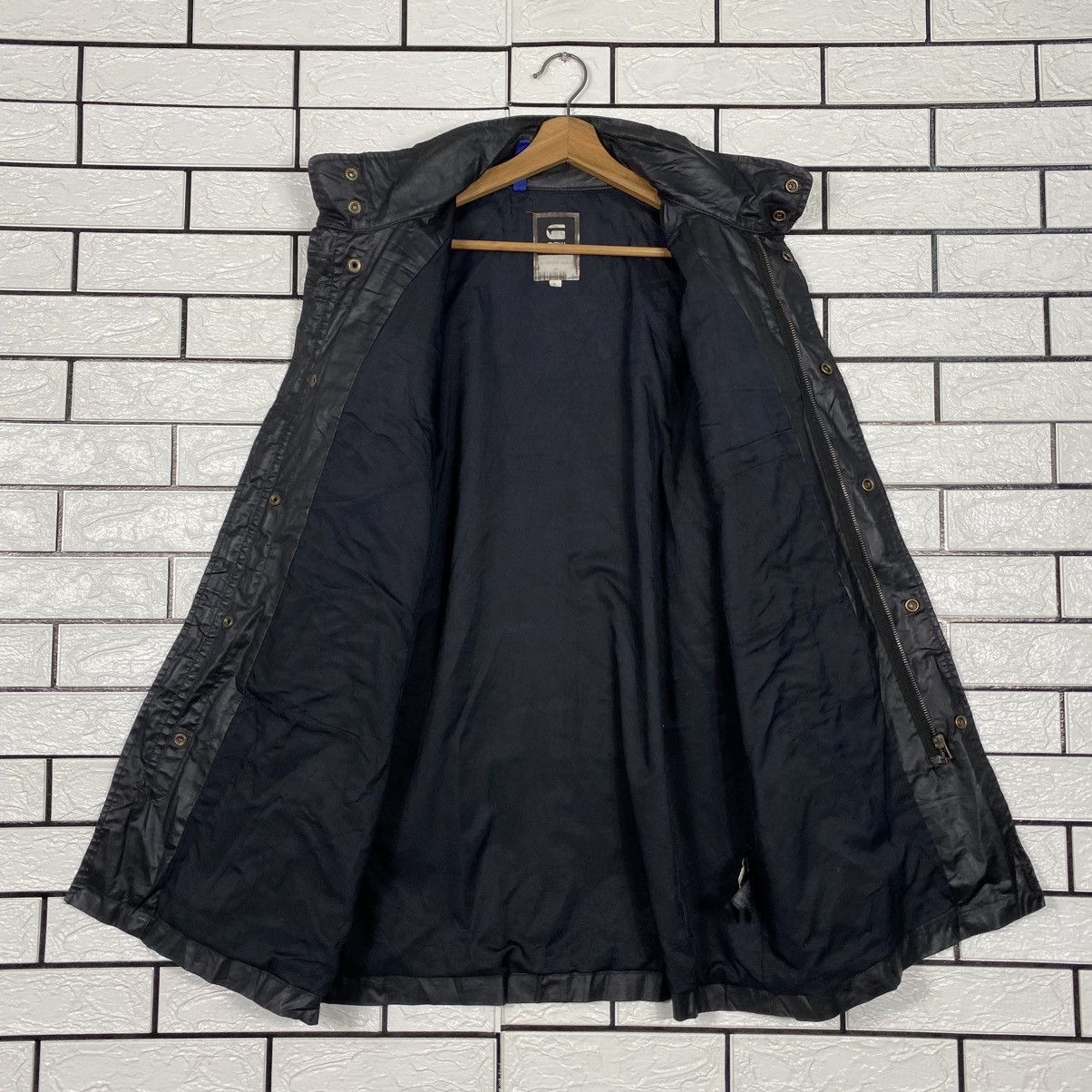 Japanese Brand Biker Punk Jacket Soft Leather G Star Raw Parachute Size US XL / EU 56 / 4 - 14 Thumbnail