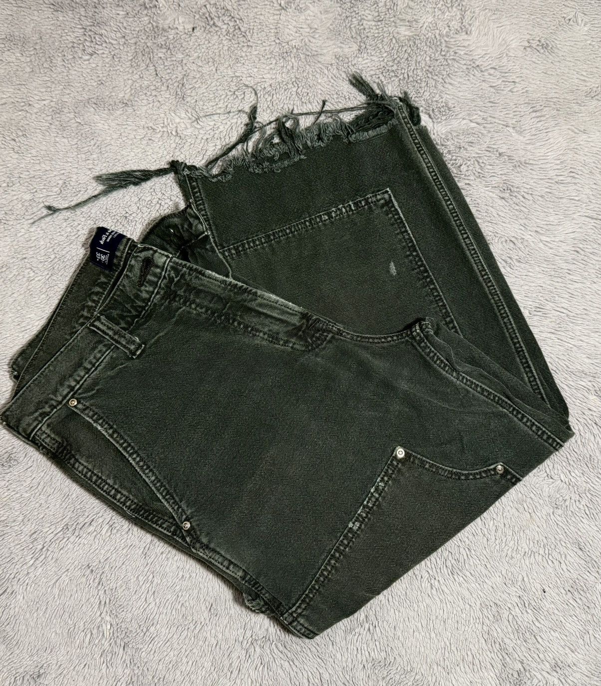Abercrombie & Fitch Cropped and flared work pants. Size US 34 / EU 50 - 2 Thumbnail