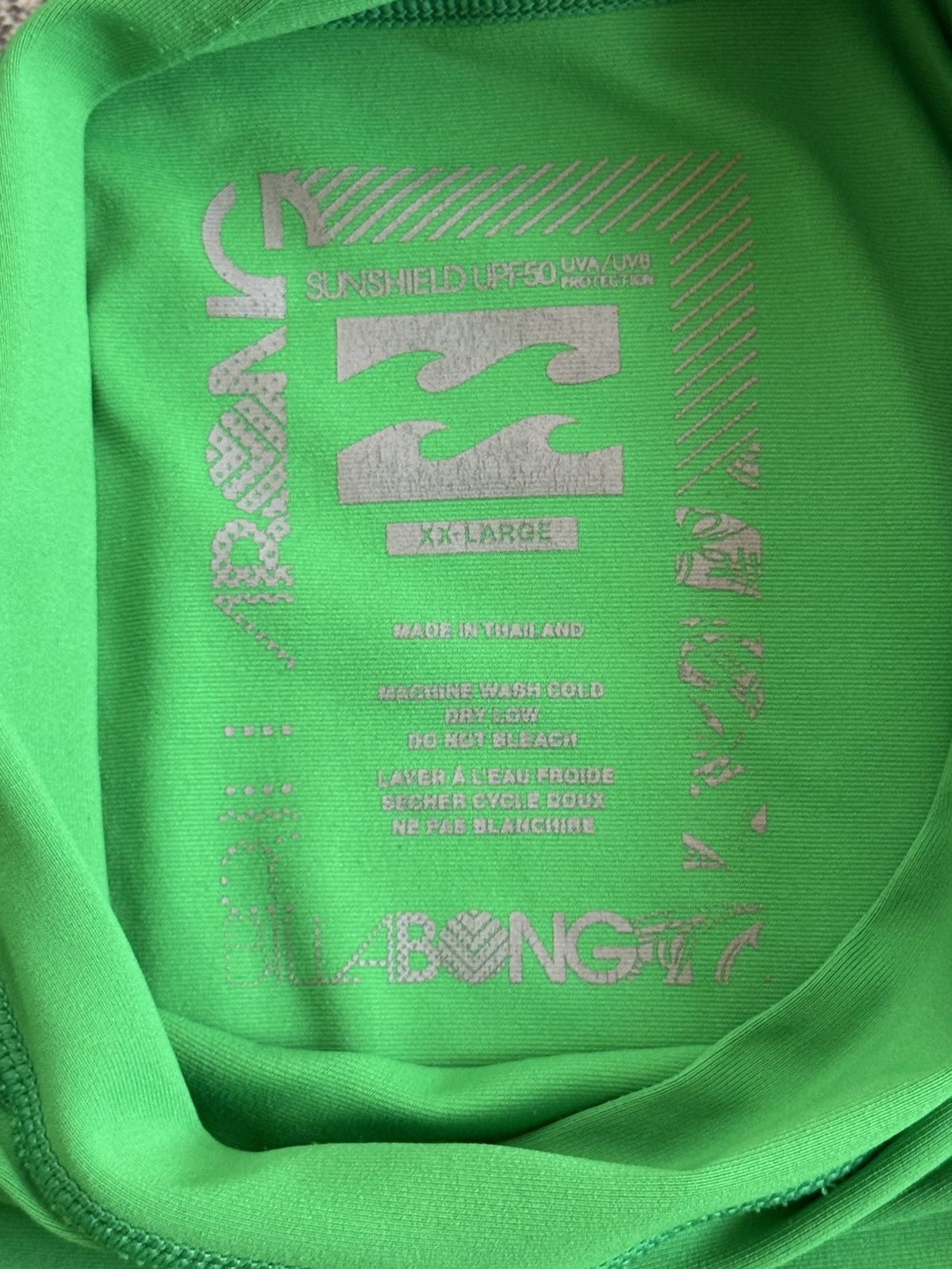 Billabong × Vintage Billabong XXL Termo tee T-shirt compression surf vintage Size US XXL / EU 58 / 5 - 11 Thumbnail