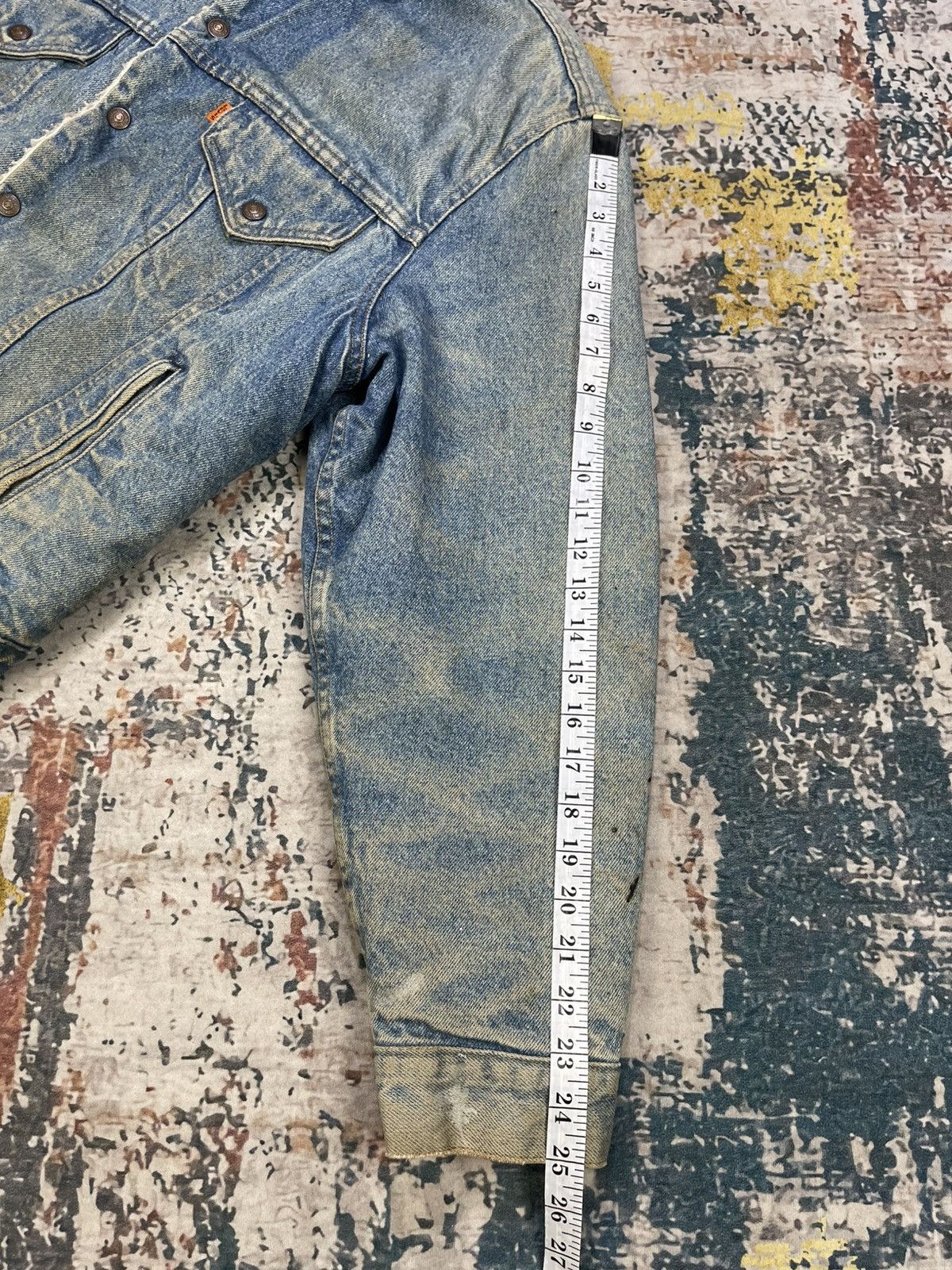 Levi's Vtg 70s Levis Sherpa Trucker Jacket Size US L / EU 52-54 / 3 - 18 Thumbnail