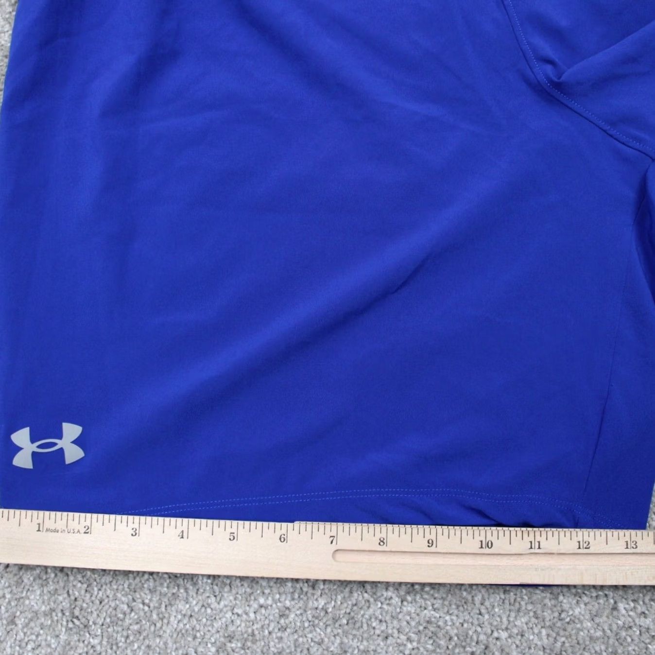 Under Armour Under Armour Speedpocket Shorts Mens 2XL XXL Blue Running Athletic w/ 9" inseam Size US 39 - 4 Thumbnail