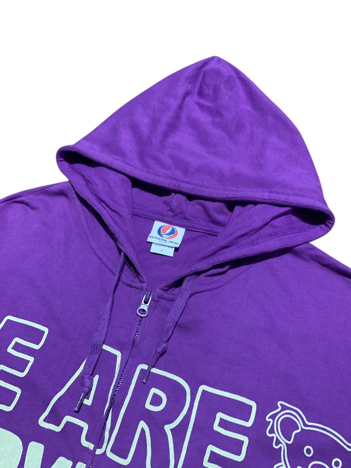 Grateful Dead 2008 Grateful Dead WE ARE EVERYWHERE clasic rock band hoodie Size US L / EU 52-54 / 3 - 6 Thumbnail