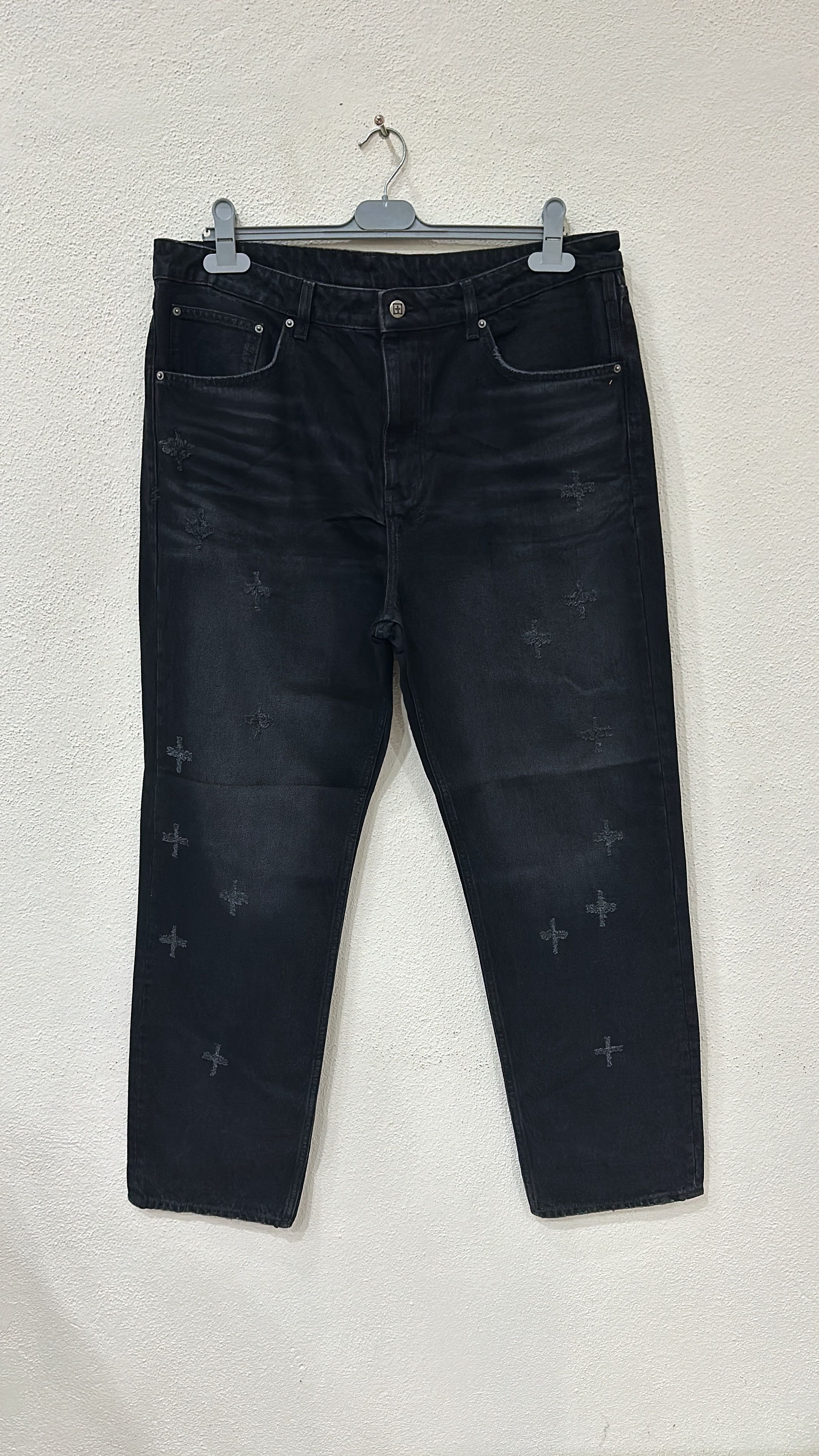 Ksubi Ksubi Anti K Nirvana Plus Trashed Black Size 36 Size US 36 / EU 52 - 1 Thumbnail