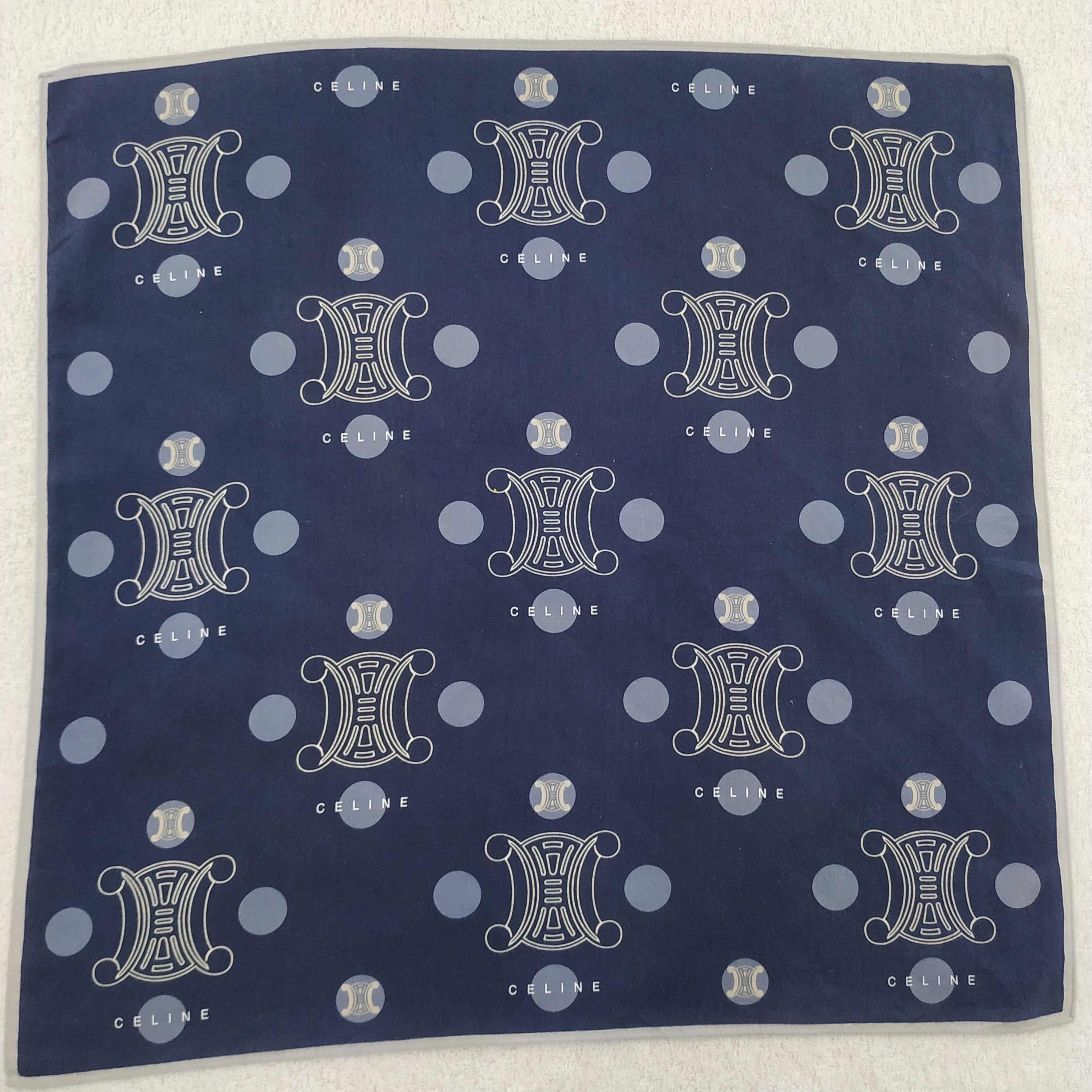 Celine × Vintage Celine Neckerchief / Bandana / Handkerchief Size ONE SIZE - 1 Thumbnail