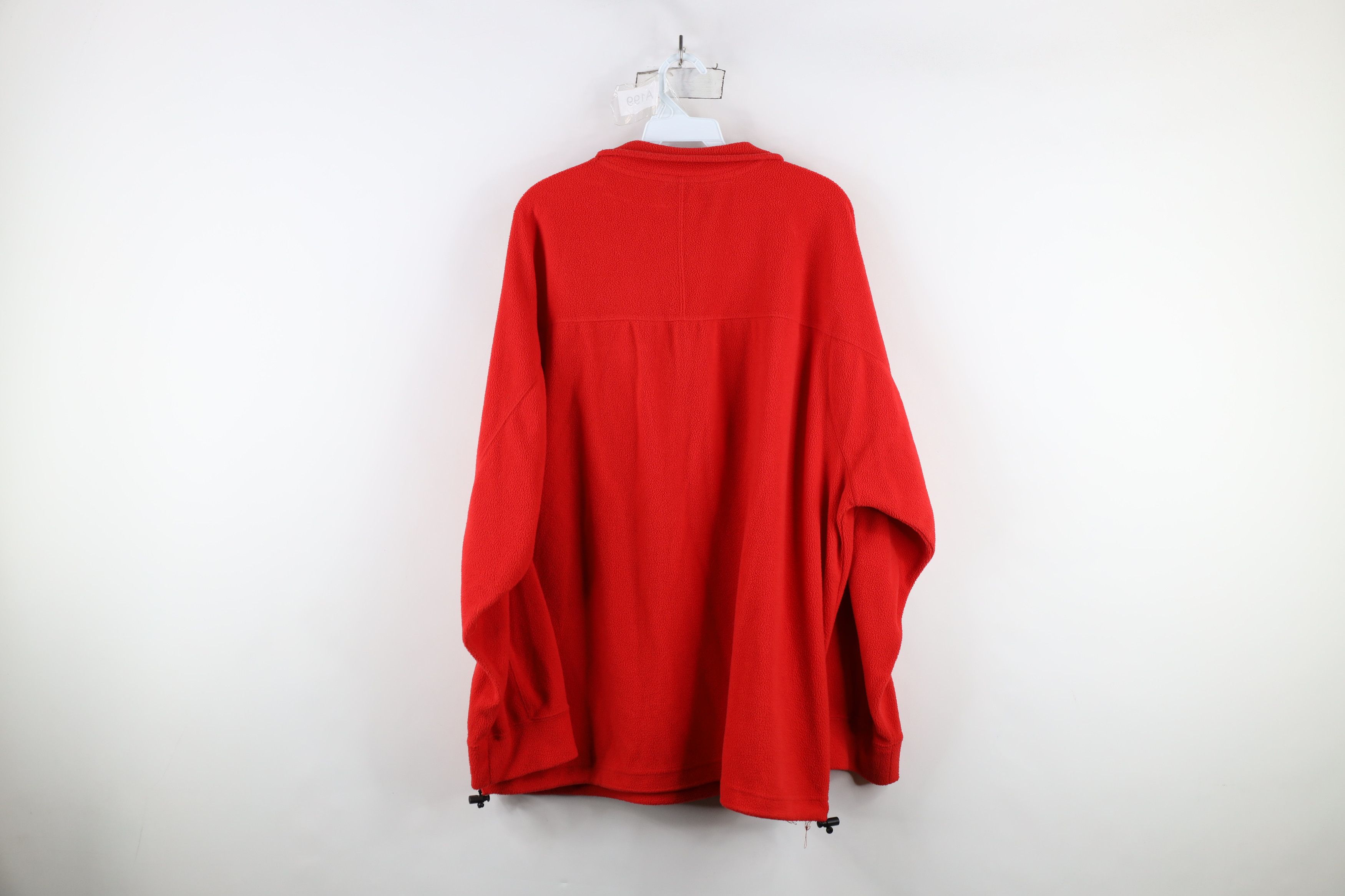 Vintage Vintage 90s Ohio State University Half Zip Fleece Sweater Size US XL / EU 56 / 4 - 11 Thumbnail