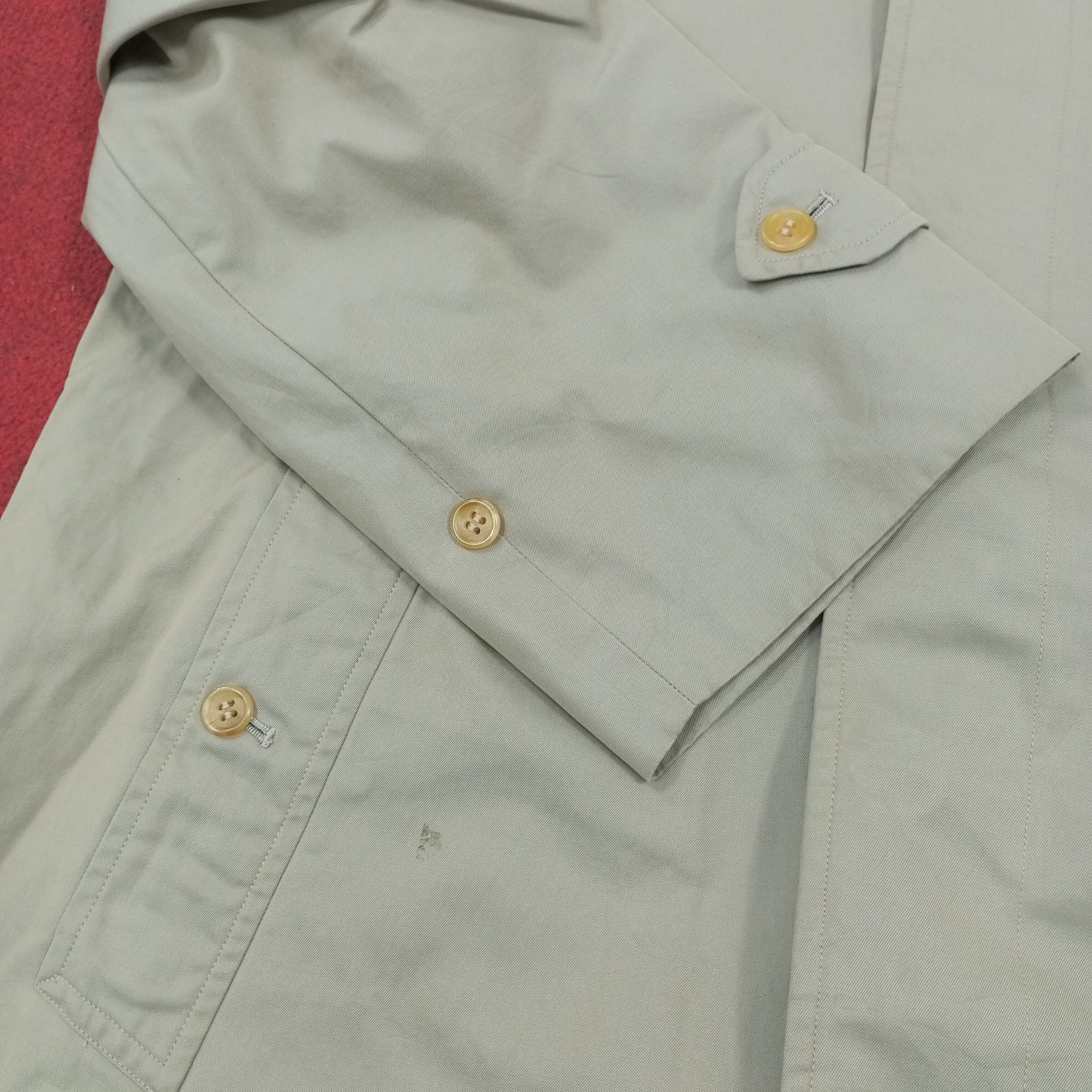 Burberry × Vintage Burberrys Fashion Brand Trench Coat Jacket Size US L / EU 52-54 / 3 - 8 Thumbnail