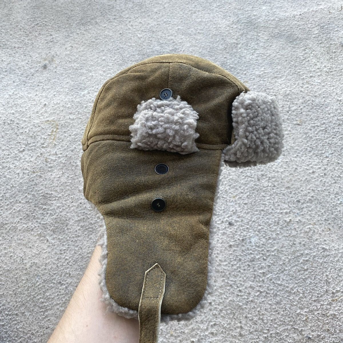 John Varvatos Y2K John Varvatos vibe Lil Peep Trapper Hat Ushanka Made Usa Size ONE SIZE - 2 Thumbnail