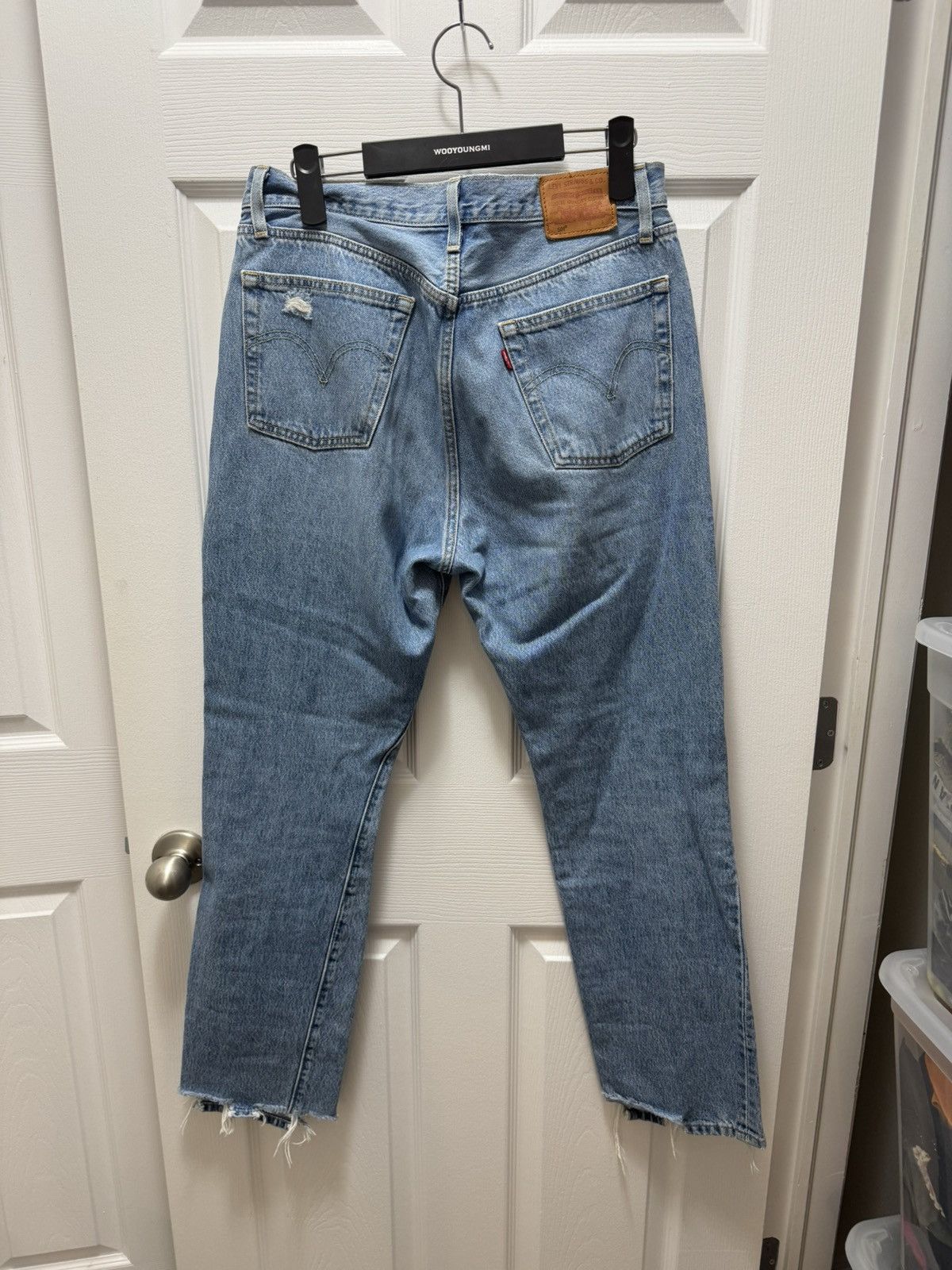 Levi's Made & Crafted Levi's Levis 510 XX Distressed Denim Jeans Blue Rare Size US 32 / EU 48 - 2 Thumbnail