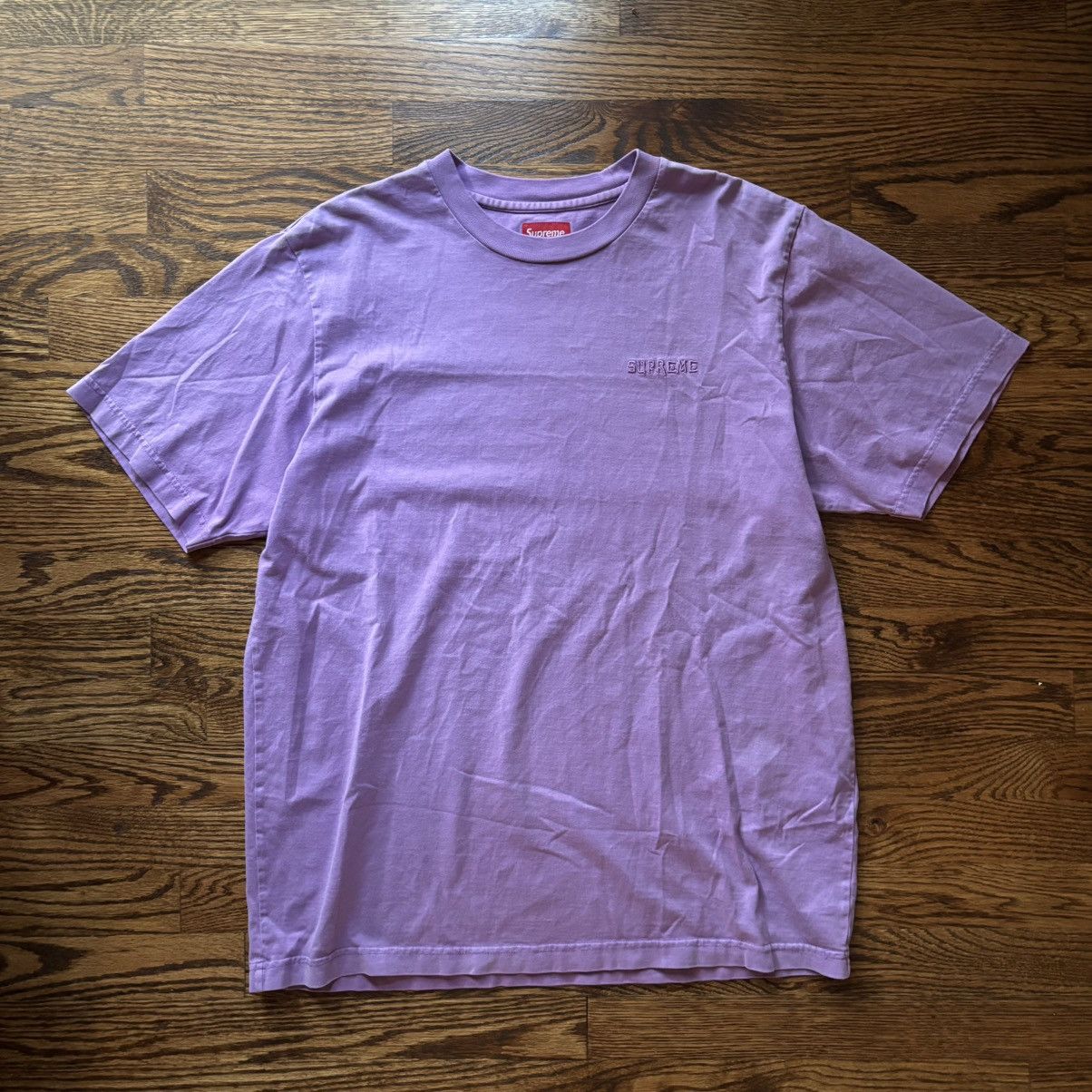 Purple Supreme tee shirt