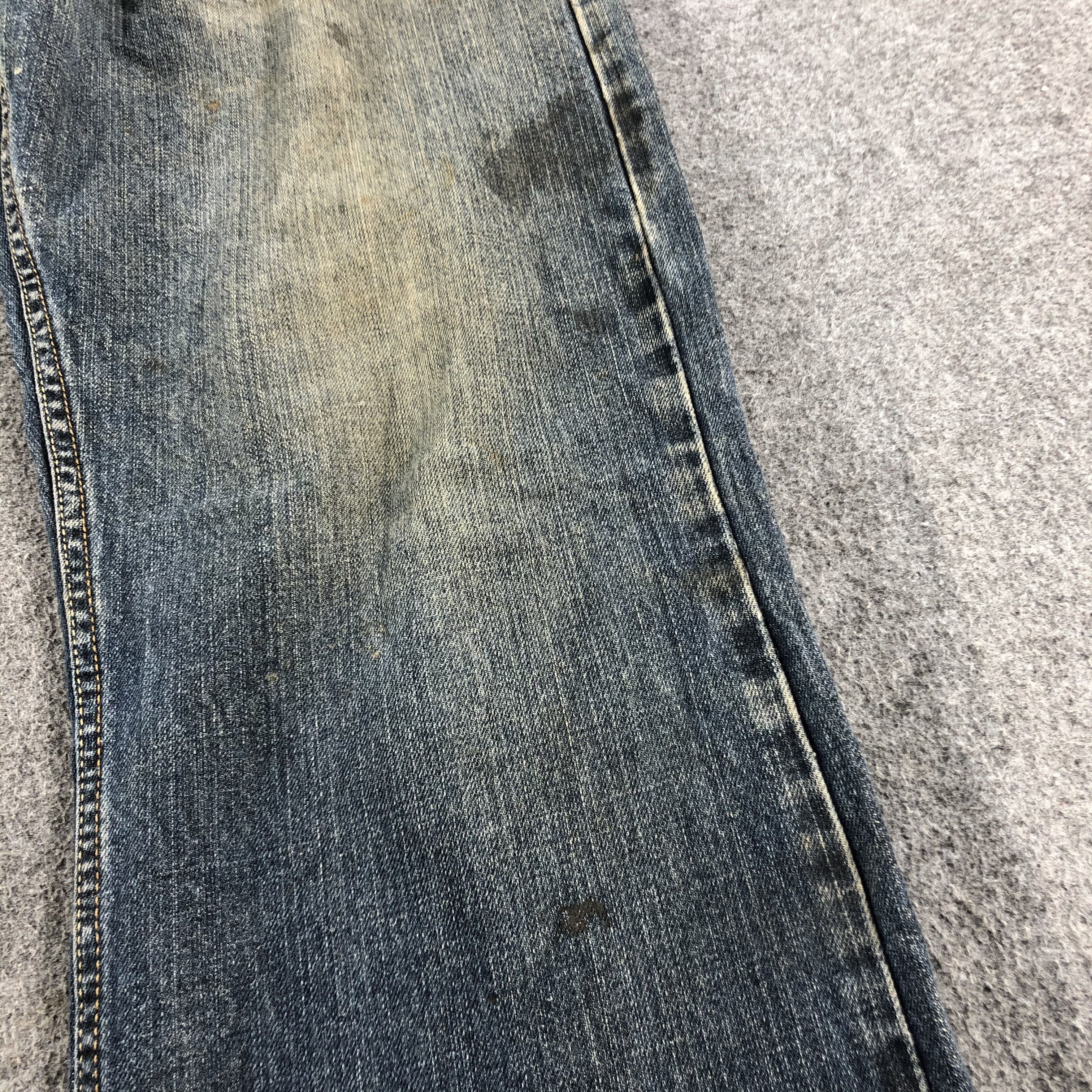 Levi's Vintage Blue Wash Levis 514 Jeans-J2625 Size US 36 / EU 52 - 10 Thumbnail