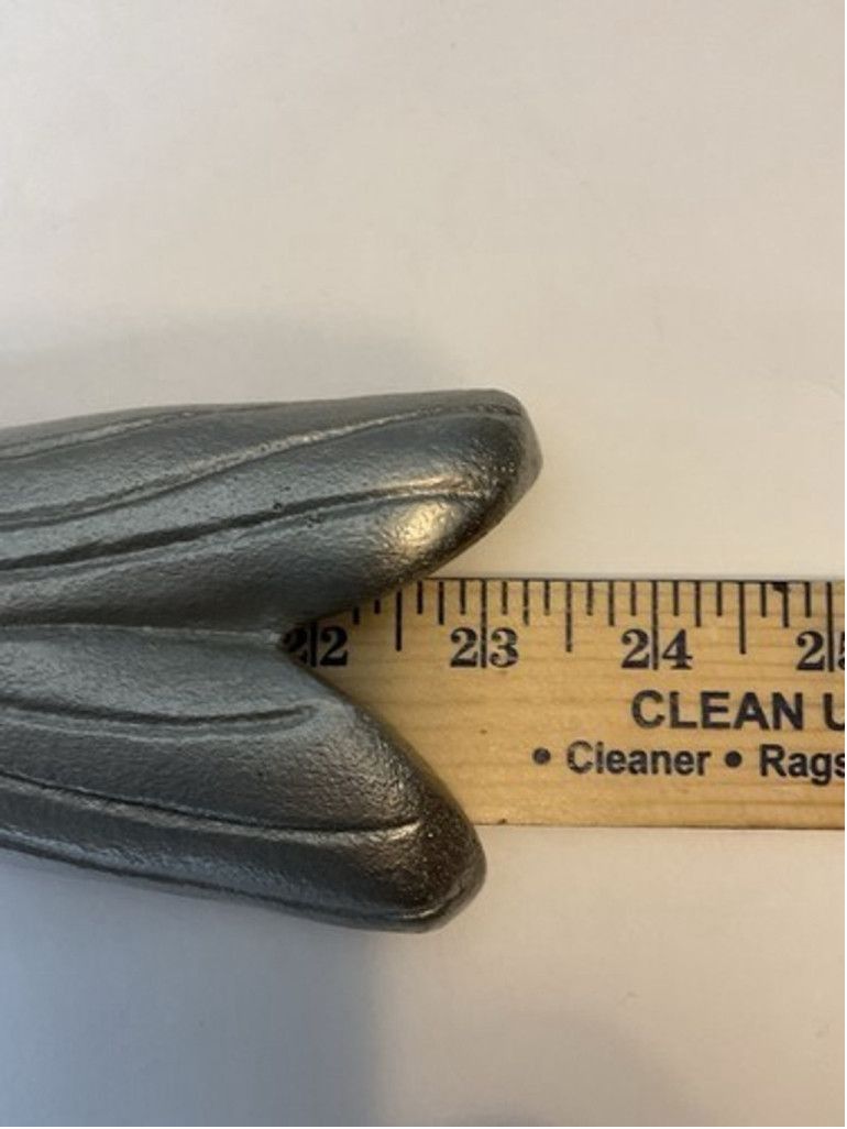 The Unbranded Brand Fish Cast Metal 5.75''x23.25 x1.25''/14.6cm x 59.1cm x 3.1cm Size ONE SIZE - 4 Thumbnail