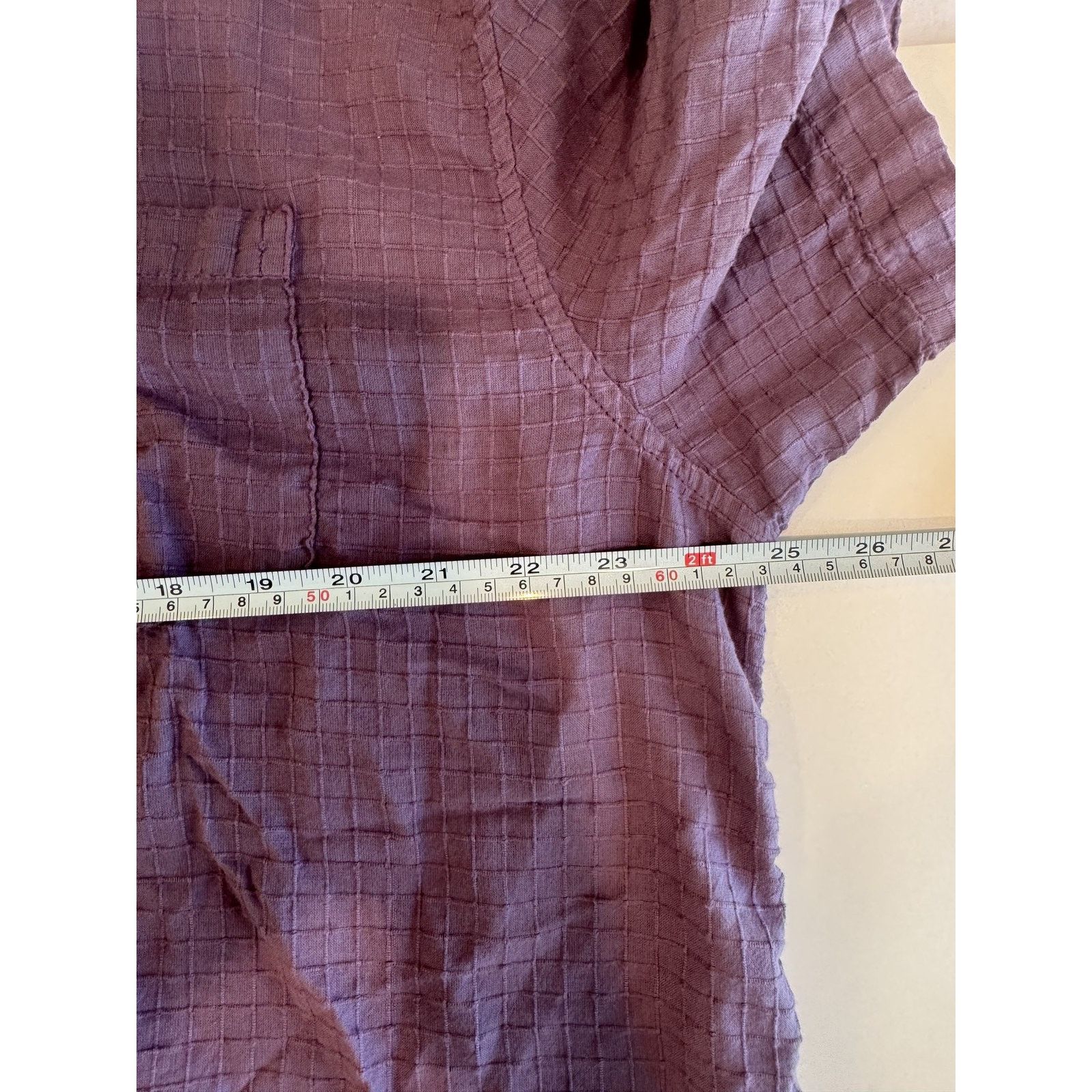 Standard Cloth Standard Cloth Large Purple Pocket Button Up Short Sleeve Size US L / EU 52-54 / 3 - 6 Thumbnail