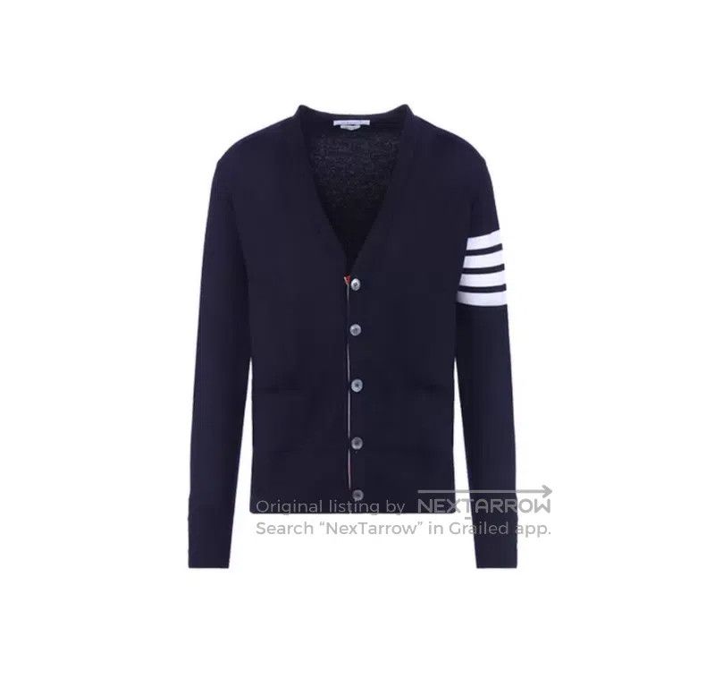 Thom Browne Thom Browne Wool Knit Cardigan Spring Size US L / EU 52-54 / 3 - 1 Thumbnail