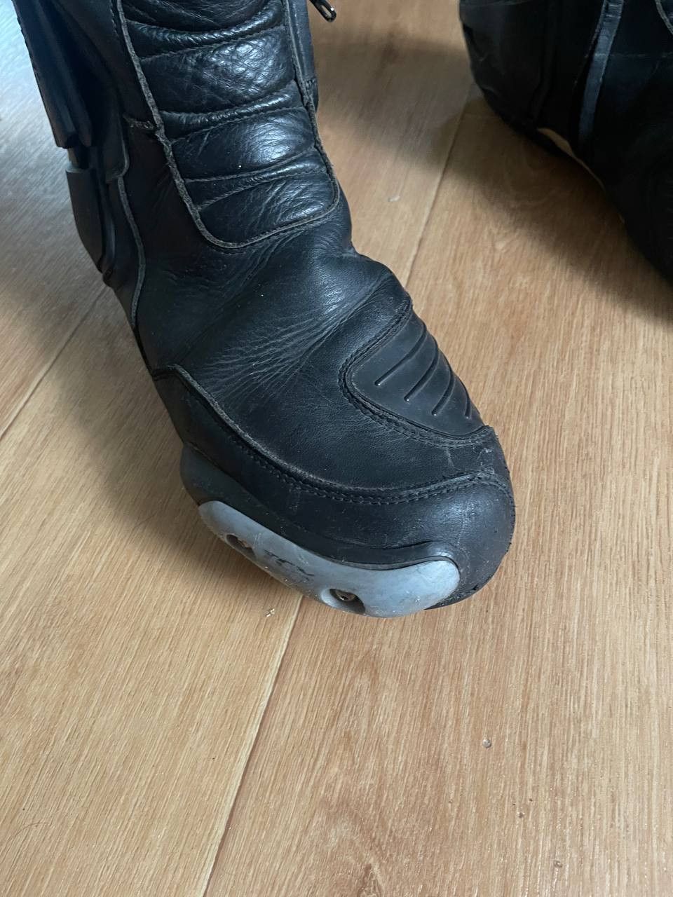 Vintage Men's Motocross Boots Black Leather TCX Size US 13 / EU 46 - 5 Thumbnail
