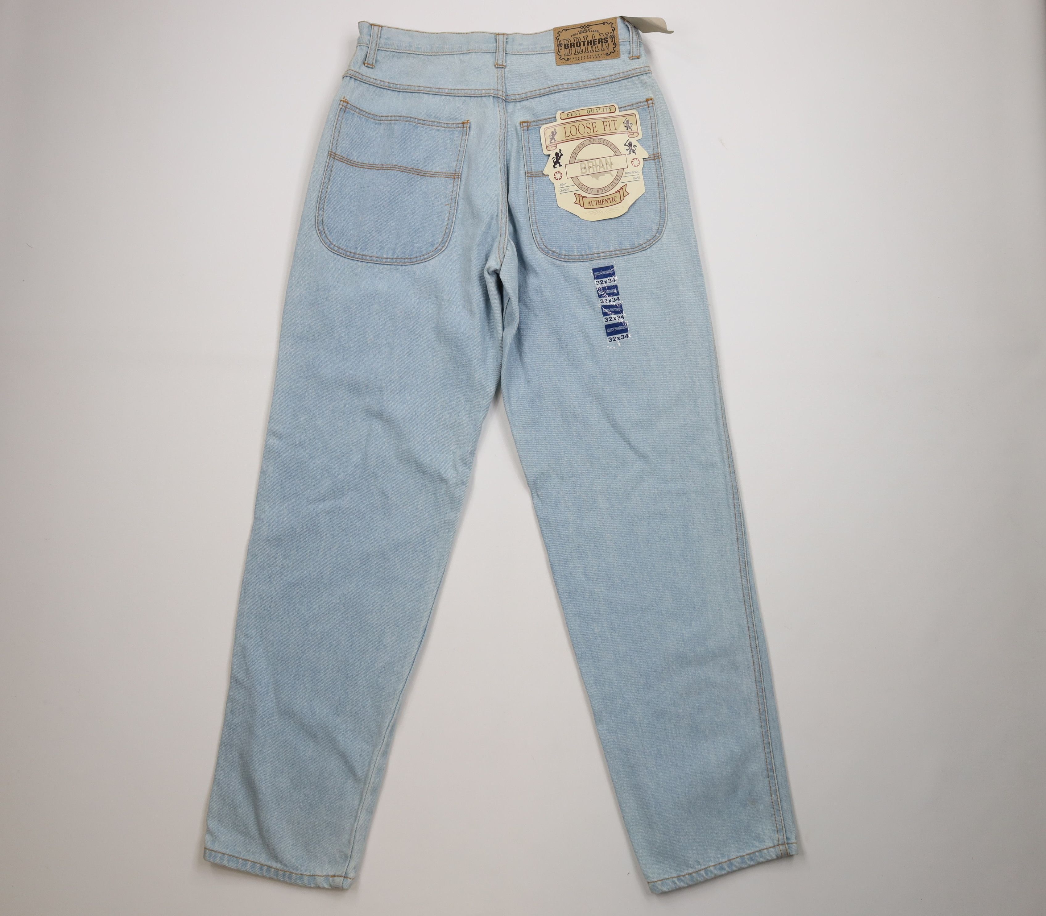 Vintage Deadstock Vintage 90s Streetwear Loose Fit Skateboard Jeans Size US 32 / EU 48 - 7 Thumbnail