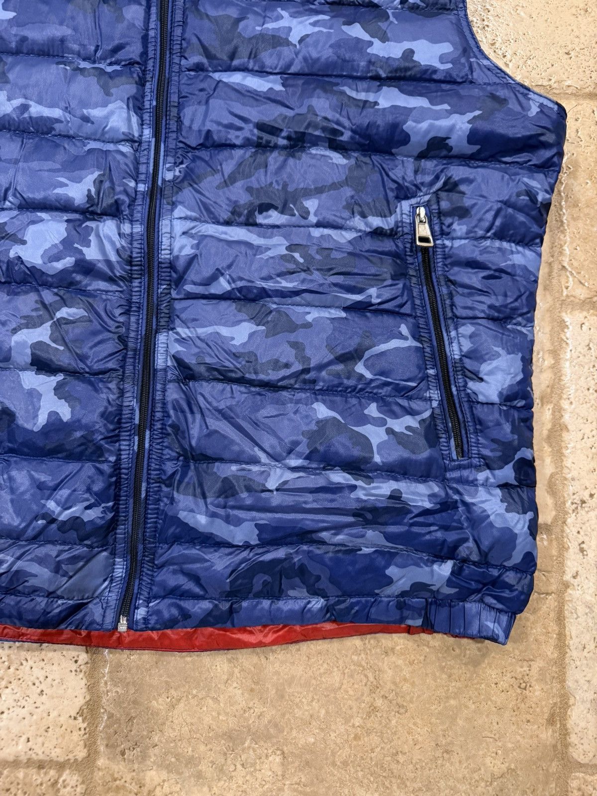 Moncler Moncler Patrick Gilet Blue Camo Fatique Down Puffer Vest Size US L / EU 52-54 / 3 - 2 Thumbnail