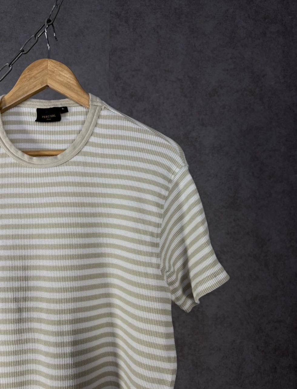 Percival Percival designer striped tee Size US L / EU 52-54 / 3 - 2 Thumbnail