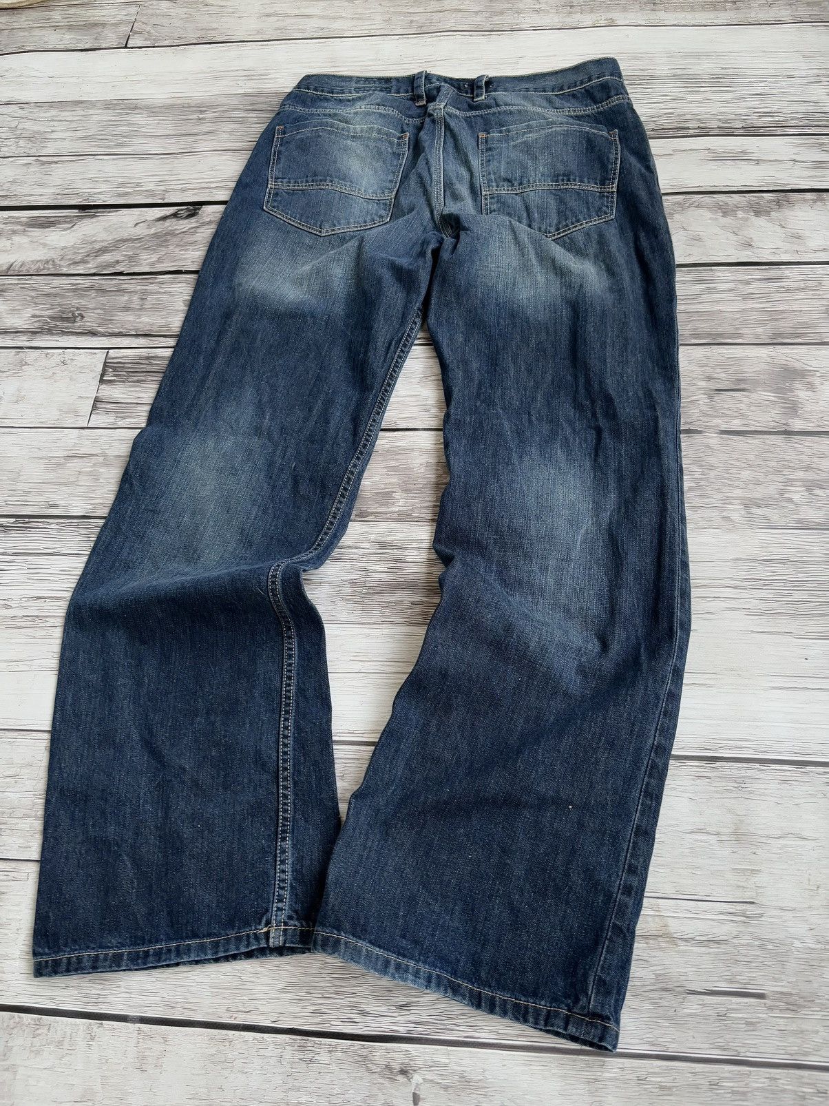 Designer × Hysteric Glamour × Japanese Brand y2k Flared Hysteric Glamour Japanese Denim Washed CRazy Size US 32 / EU 48 - 4 Thumbnail
