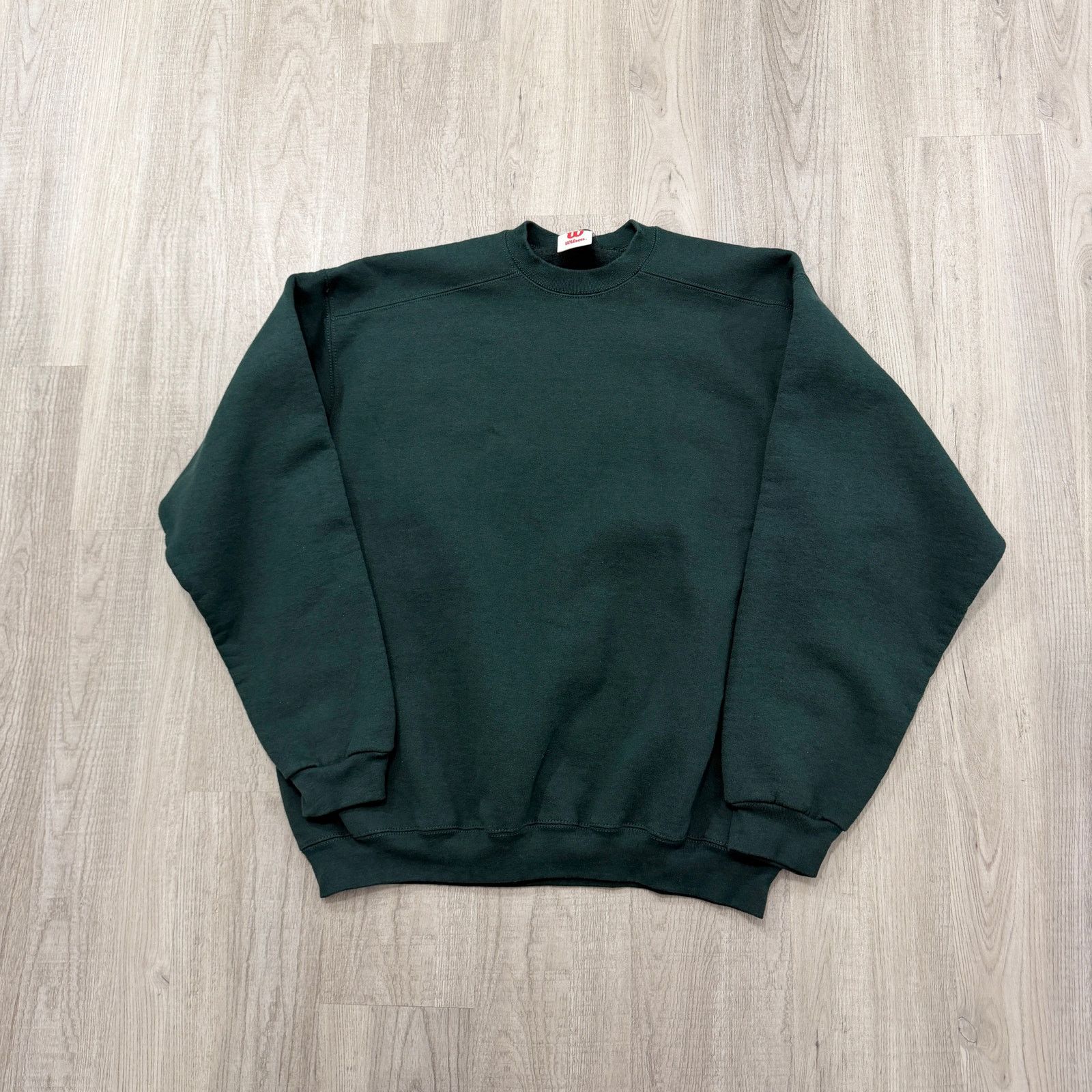 Wilson Vintage Wilson Sweatshirt Men's Extra Large Green Pullover Size US XL / EU 56 / 4 - 1 Thumbnail