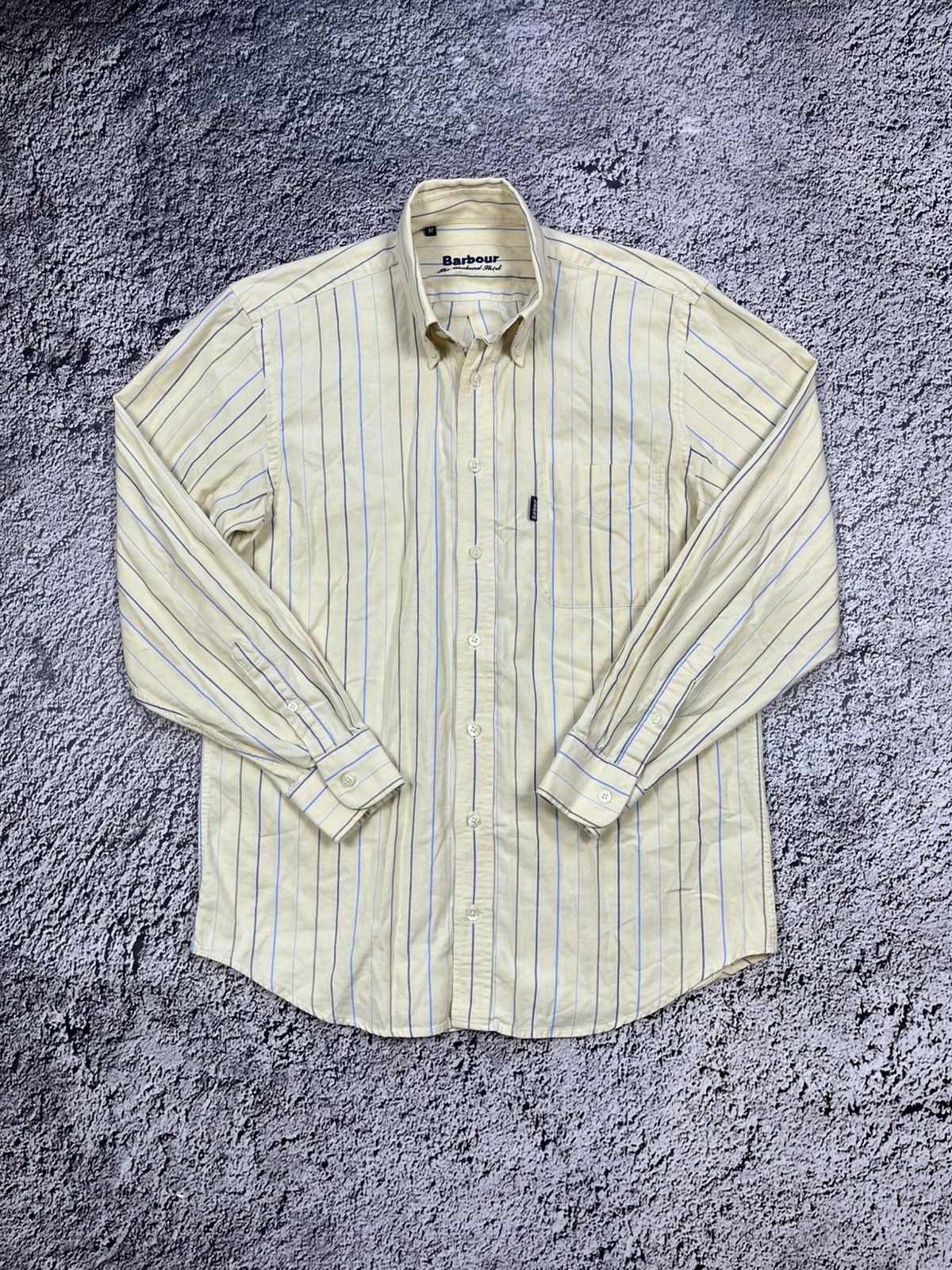 Barbour Barbour Mens Long Sleeve Striped Shirt Size US M / EU 48-50 / 2 - 1 Thumbnail