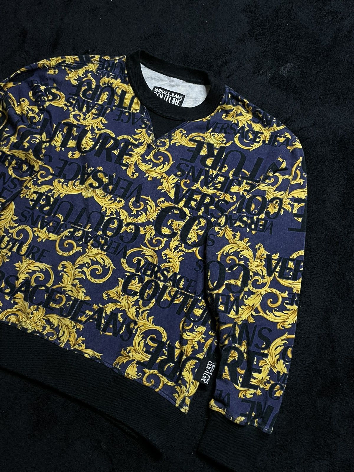 Versace Versace Couture Sweatshirt Unisex y2k Size M Size US M / EU 48-50 / 2 - 3 Thumbnail