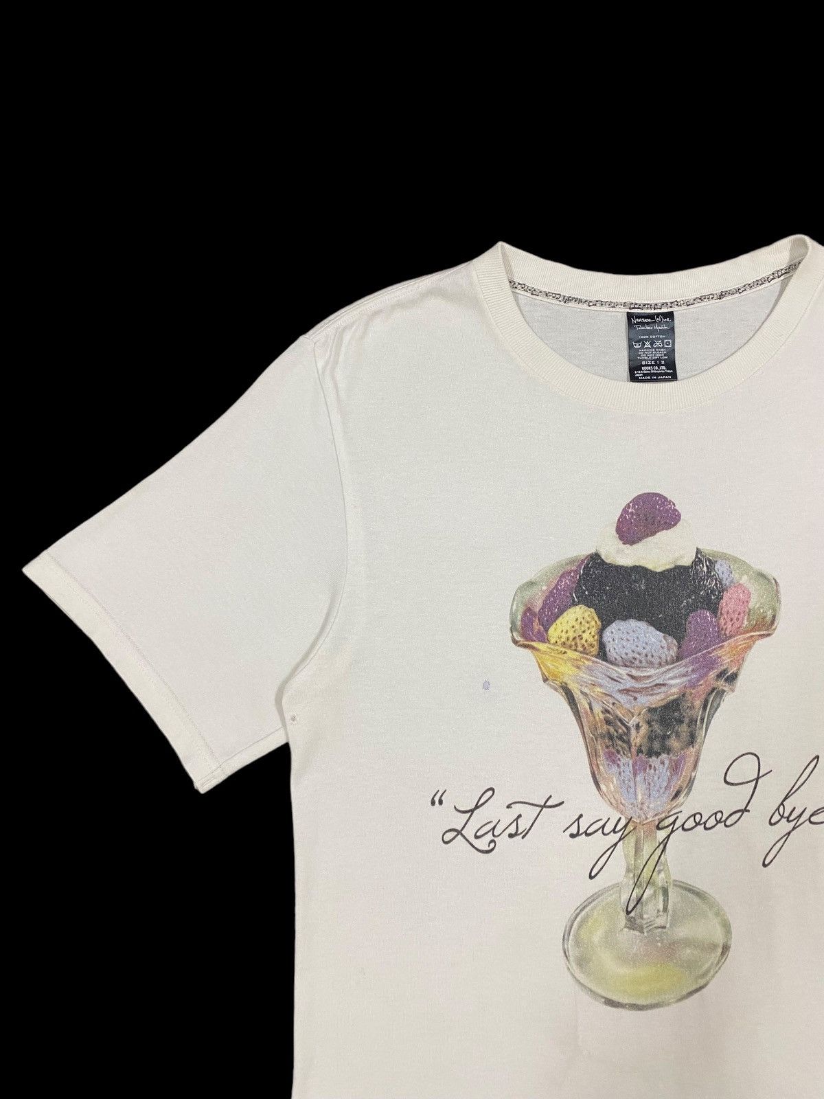 Number (N)ine Number (N)ine SS09“Last Say Good Bye” Eyescream Printed Tee Size US M / EU 48-50 / 2 - 6 Thumbnail