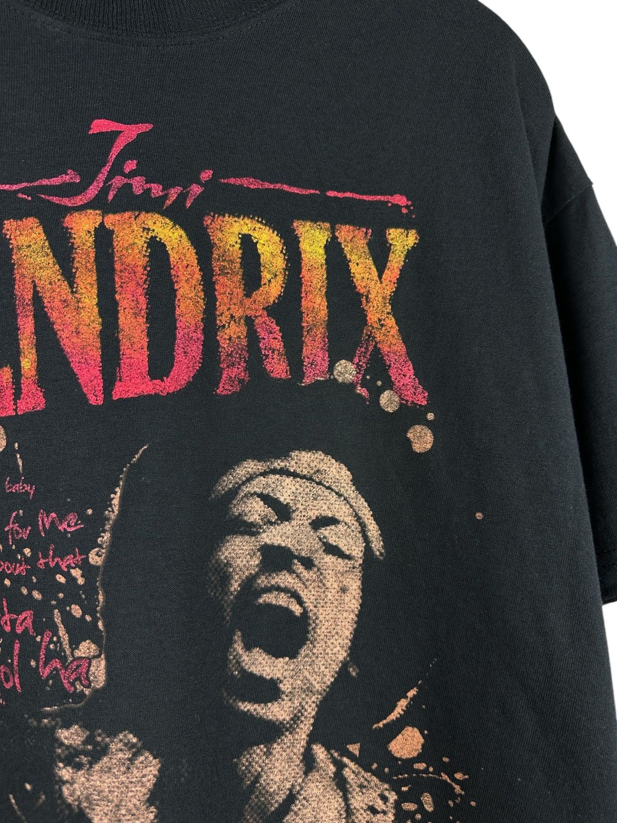Jimi Hendrix × Vintage × Zion Rootswear Vintage 2009 Jimi Hendrix Fire T-Shirt Zion Tag Size US L / EU 52-54 / 3 - 9 Thumbnail
