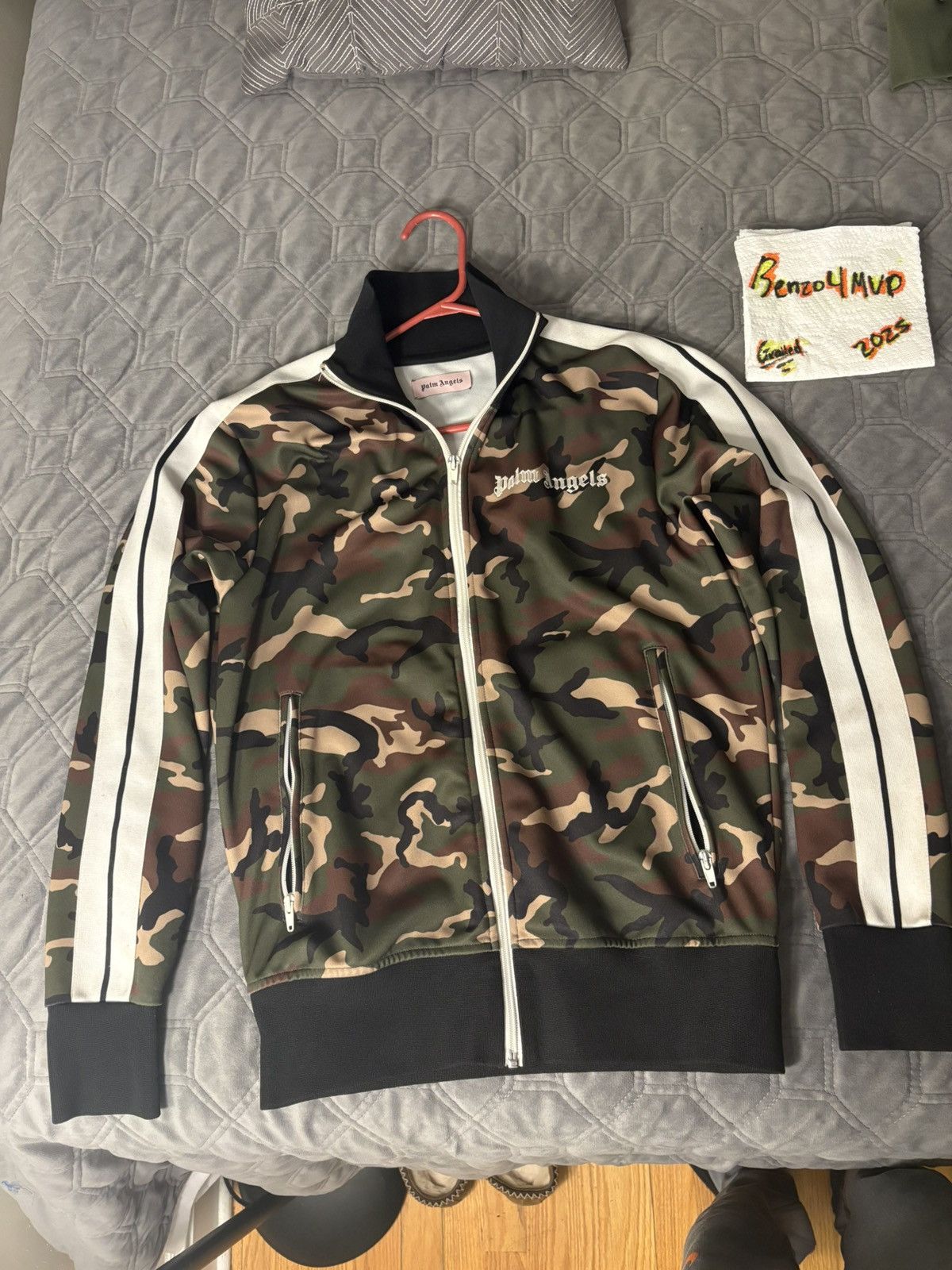 Palm Angels Palm Angels Classic Zip Jacket Camo Size US XS / EU 42 / 0 - 2 Thumbnail