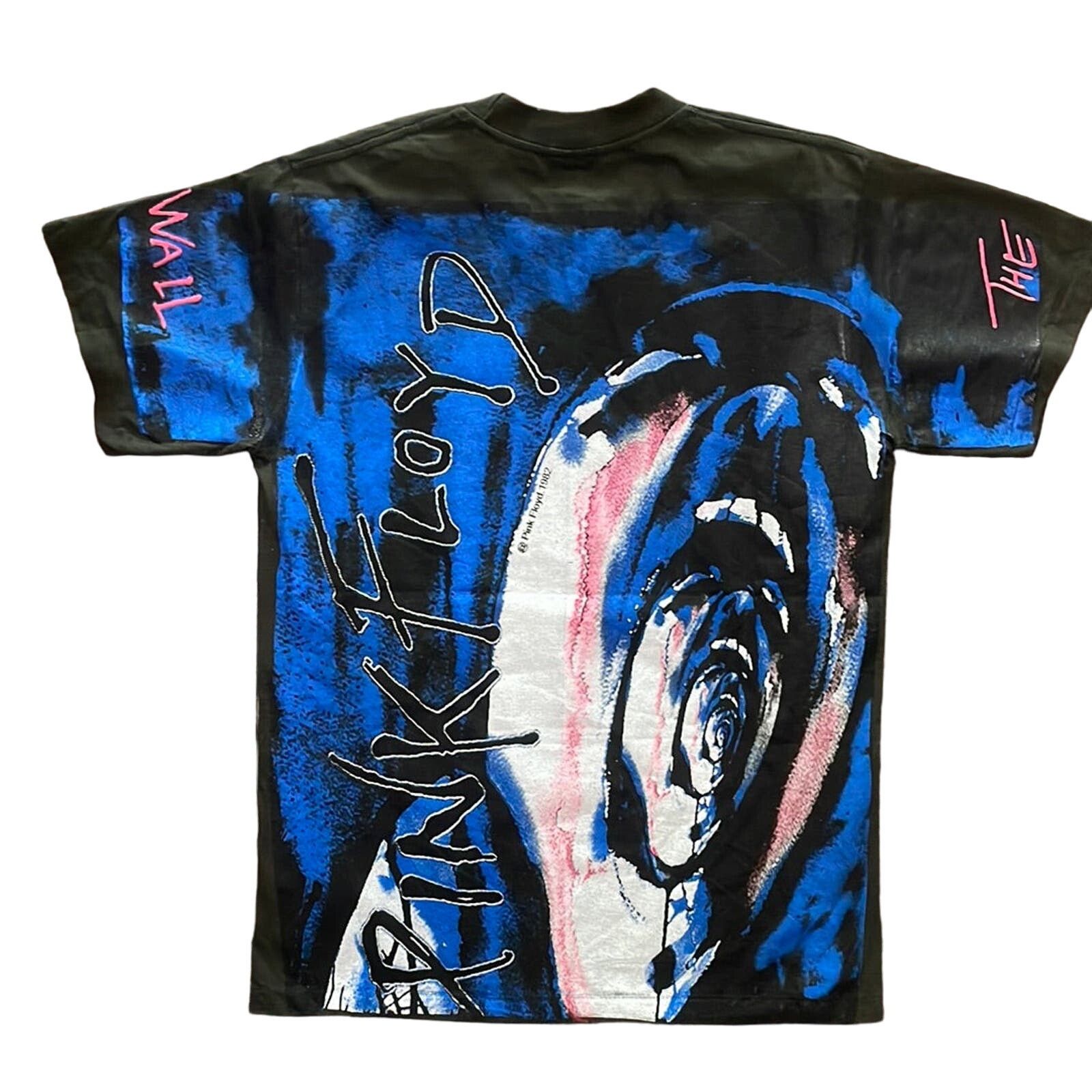 Giant Vintage 1982 Pink Floyd All Over Print Giant L Size US L / EU 52-54 / 3 - 6 Thumbnail