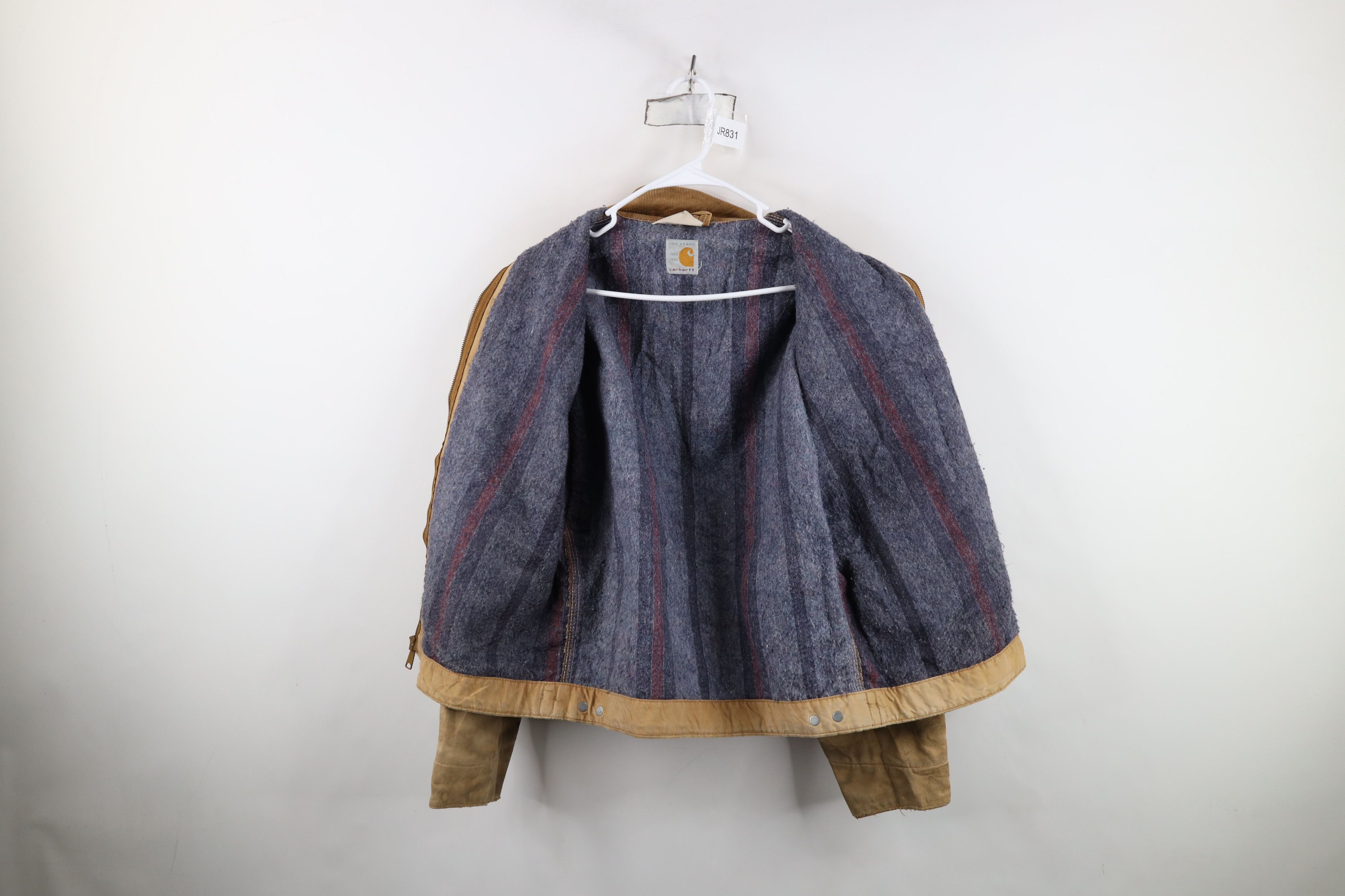 Carhartt Vintage 80s Carhartt 100 Year Lined Detroit Jacket USA Size US L / EU 52-54 / 3 - 11 Thumbnail