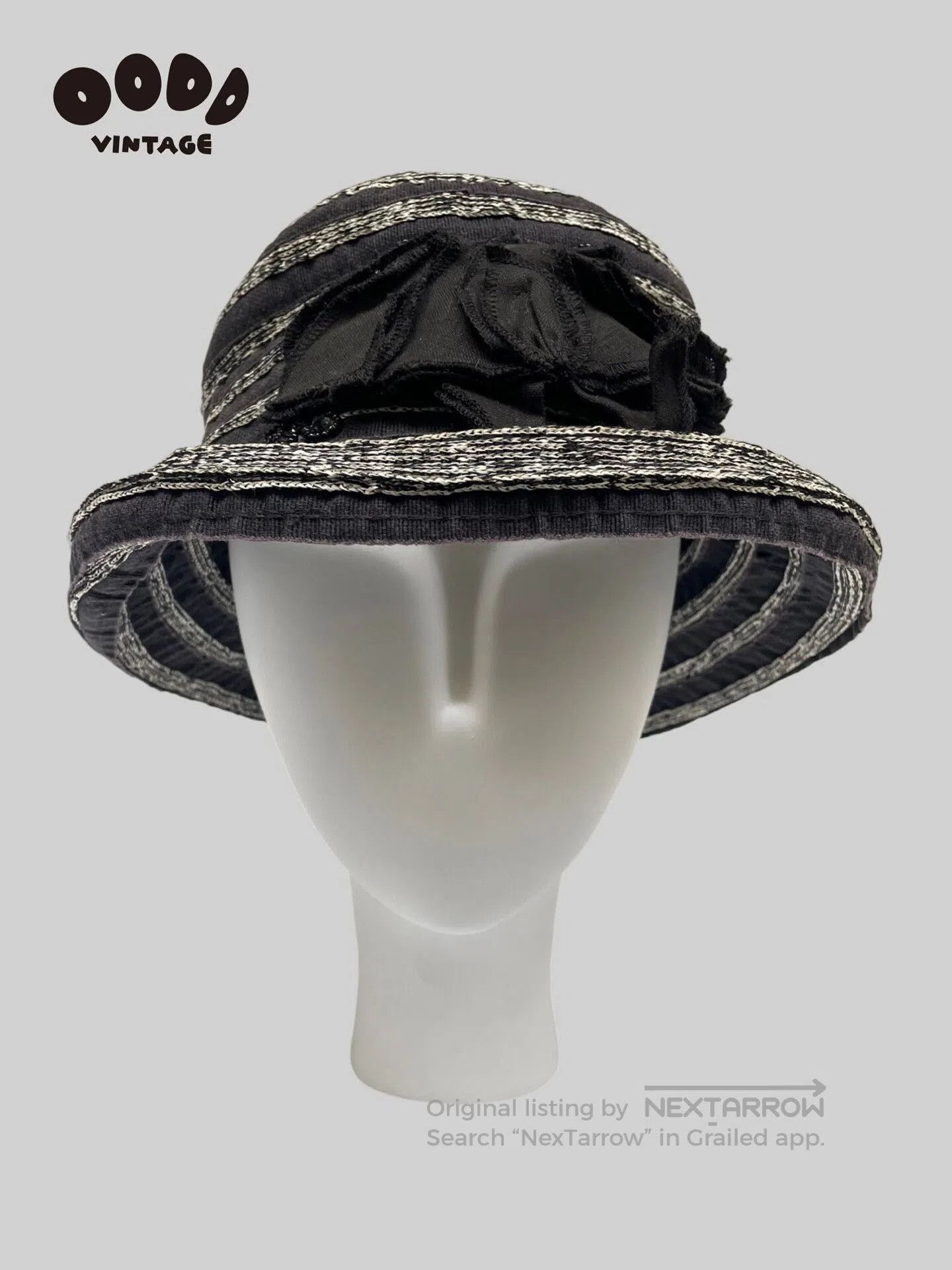 Dolce Vita Vintage Floral Beaded Bell Hat. Size ONE SIZE - 2 Thumbnail