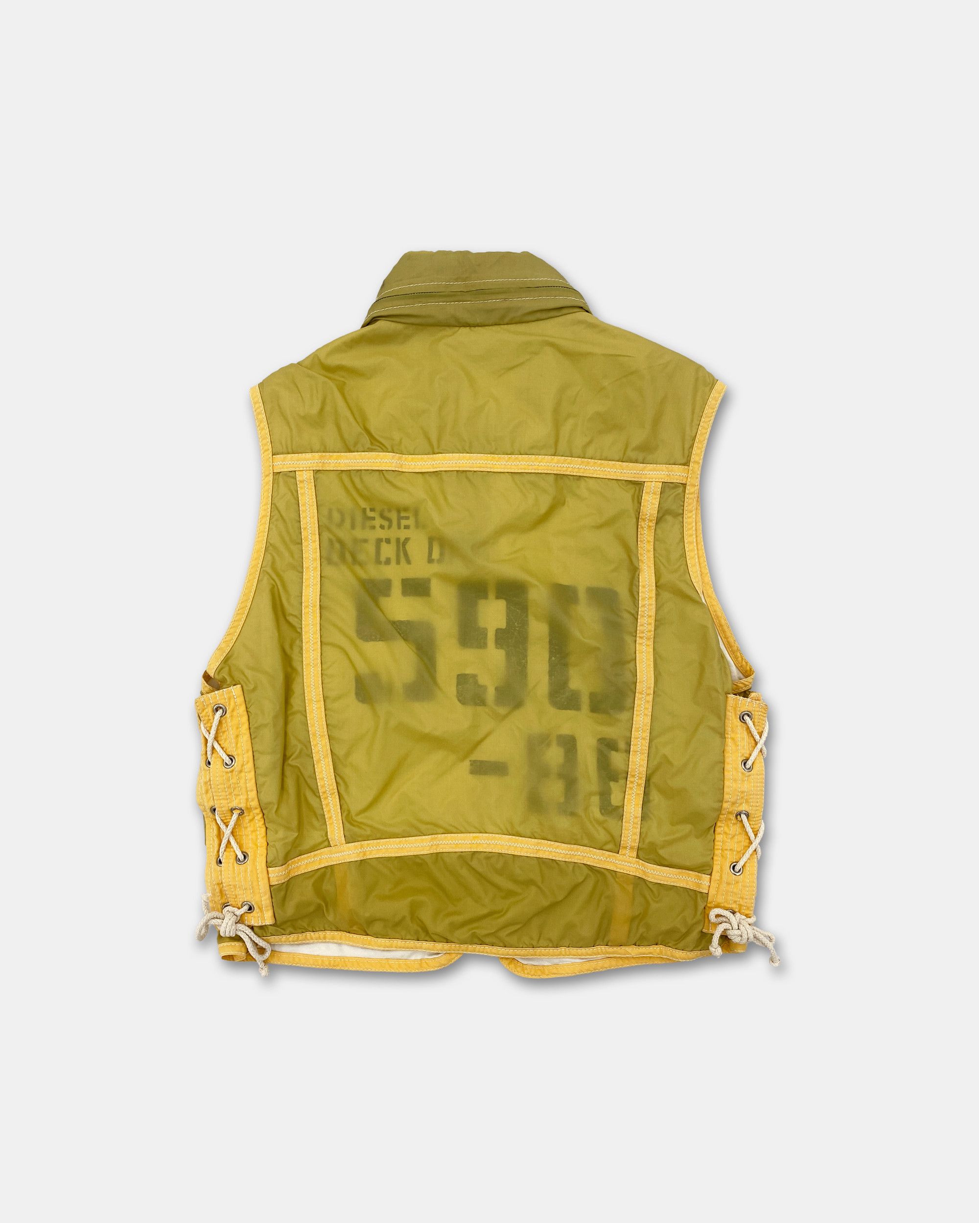 Diesel 1990s Lifeguard Vest Size US M / EU 48-50 / 2 - 2 Thumbnail