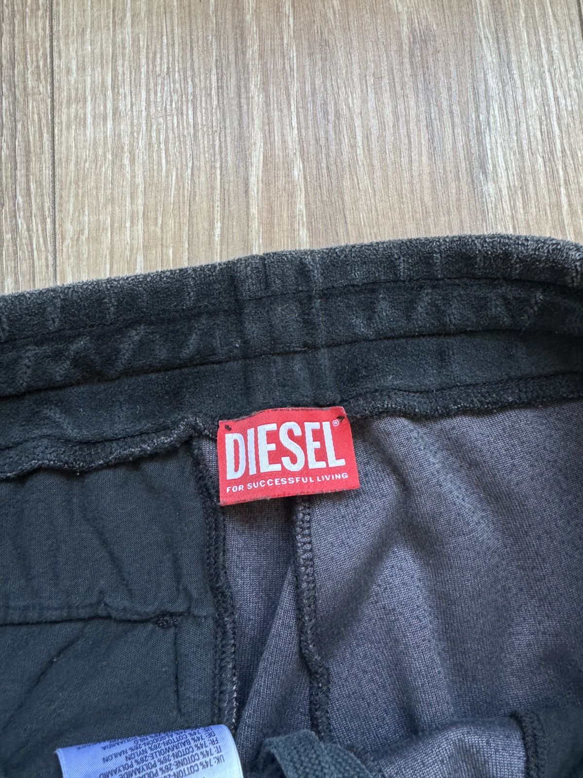 Diesel Diesel Zampband Baggy Sweatpants Size US 32 / EU 48 - 5 Thumbnail