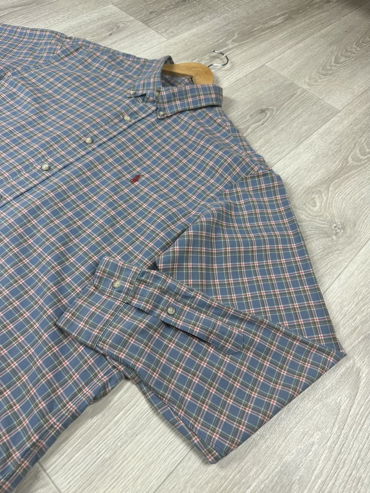 Vintage Vintage Polo Ralph Lauren Shirts Button Ups Size US XL / EU 56 / 4 - 4 Thumbnail